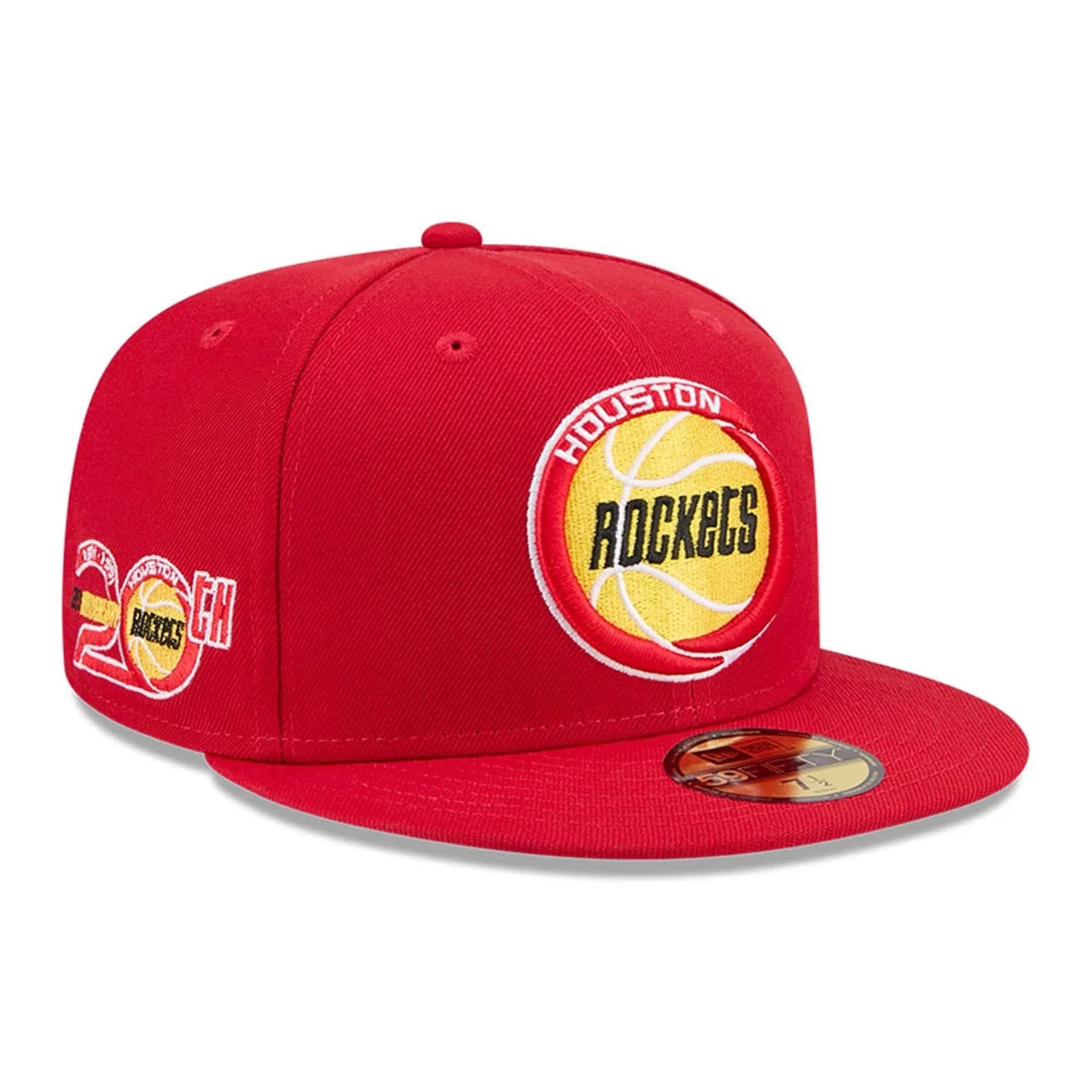 Houston Rockets NBA Hardwood Classic Red 59FIFTY Fitted Cap