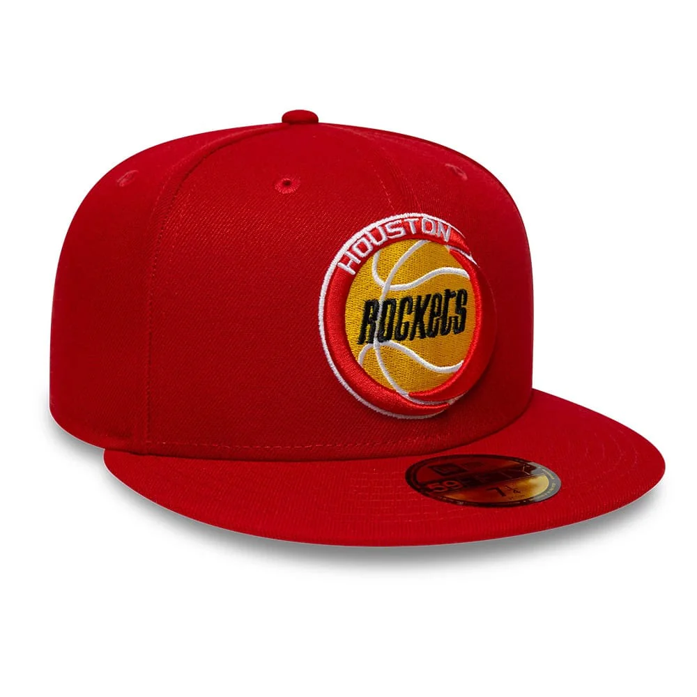 Houston Rockets NBA Hardwood Classic Red 59FIFTY Fitted Cap - Image 4