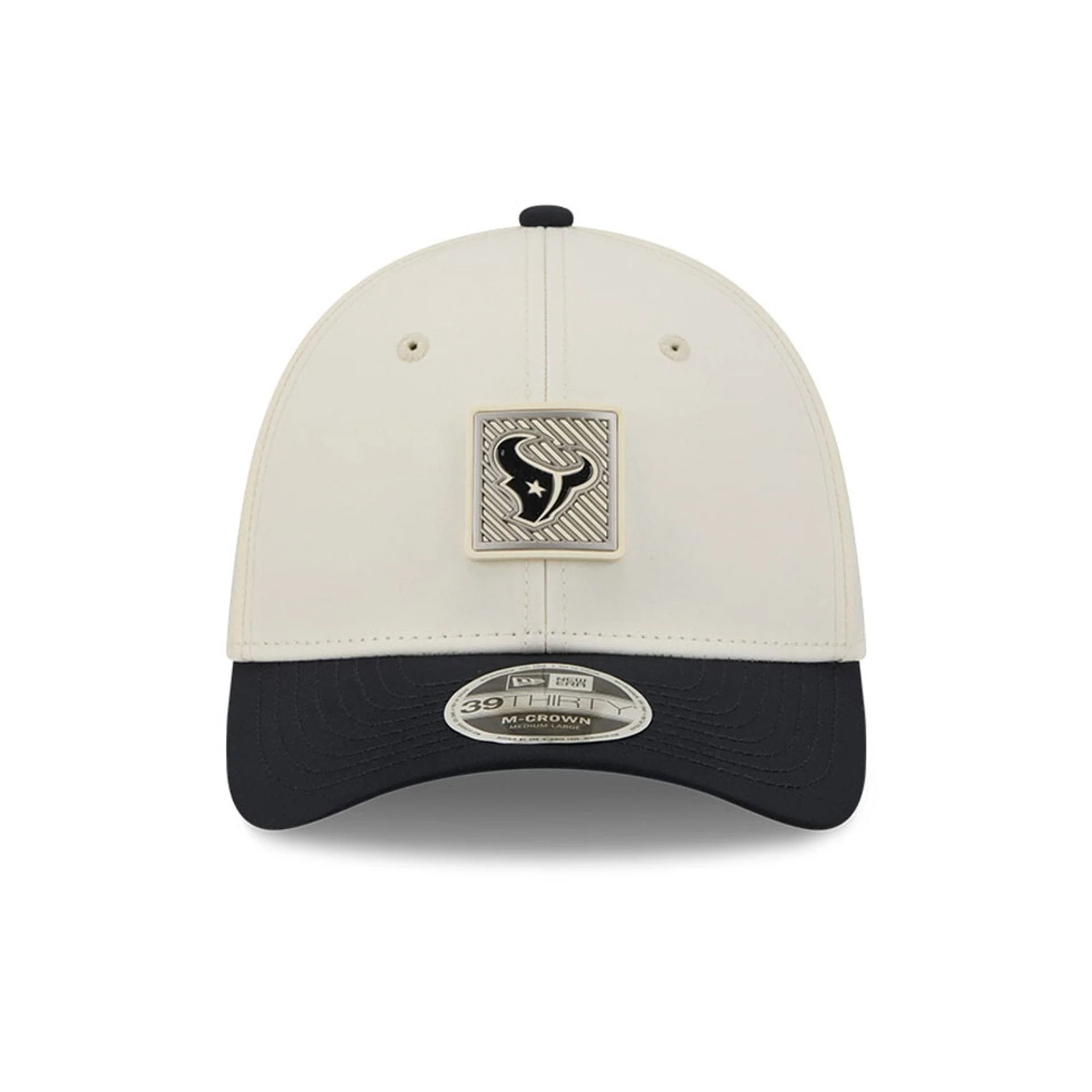 Houston Texans NFL Training 2026 White 39THIRTY M-Crown Stretch Fit Cap - Image 2