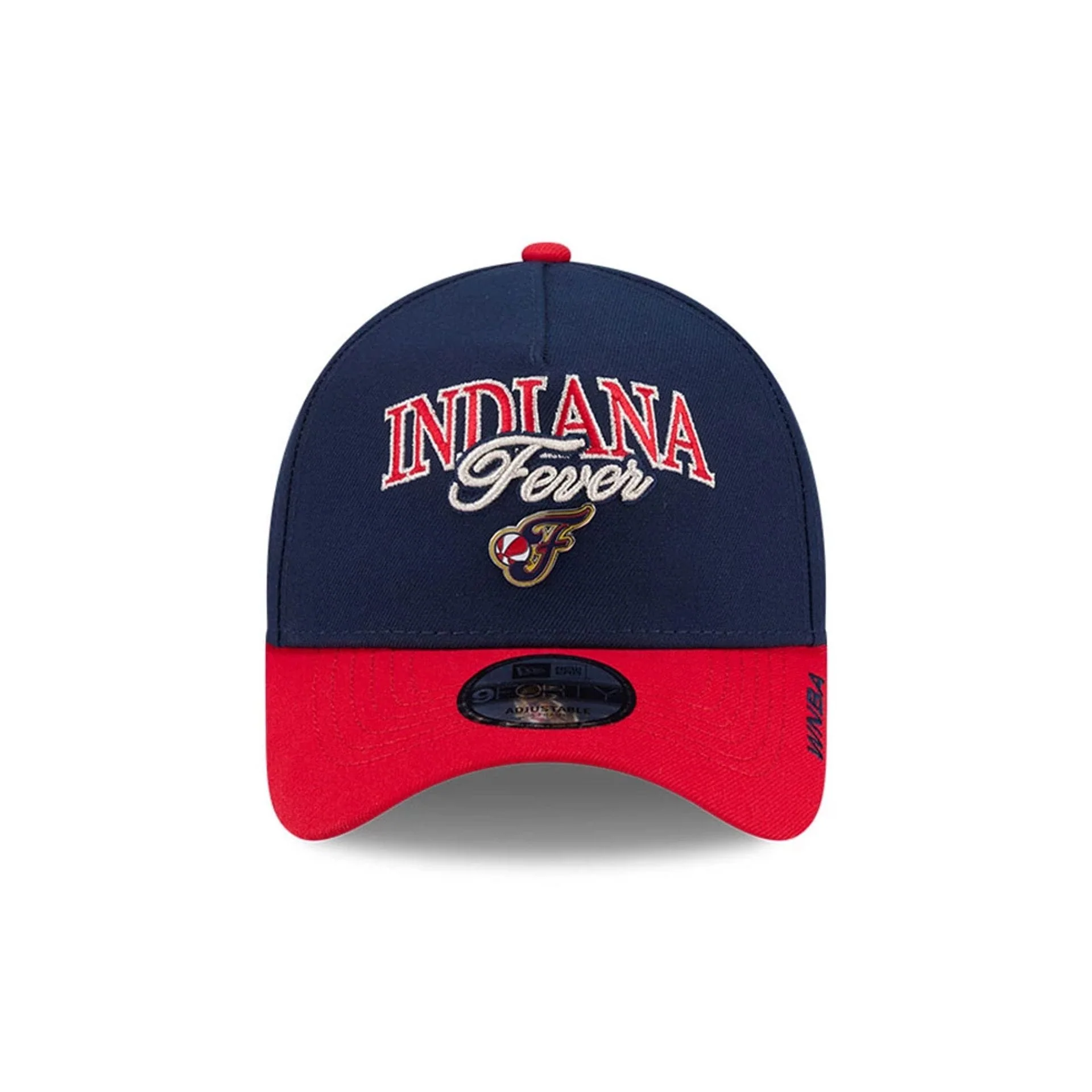 Indiana Fever WNBA Tip Off 2026 Navy 9FORTY A-Frame Adjustable Cap - Image 2