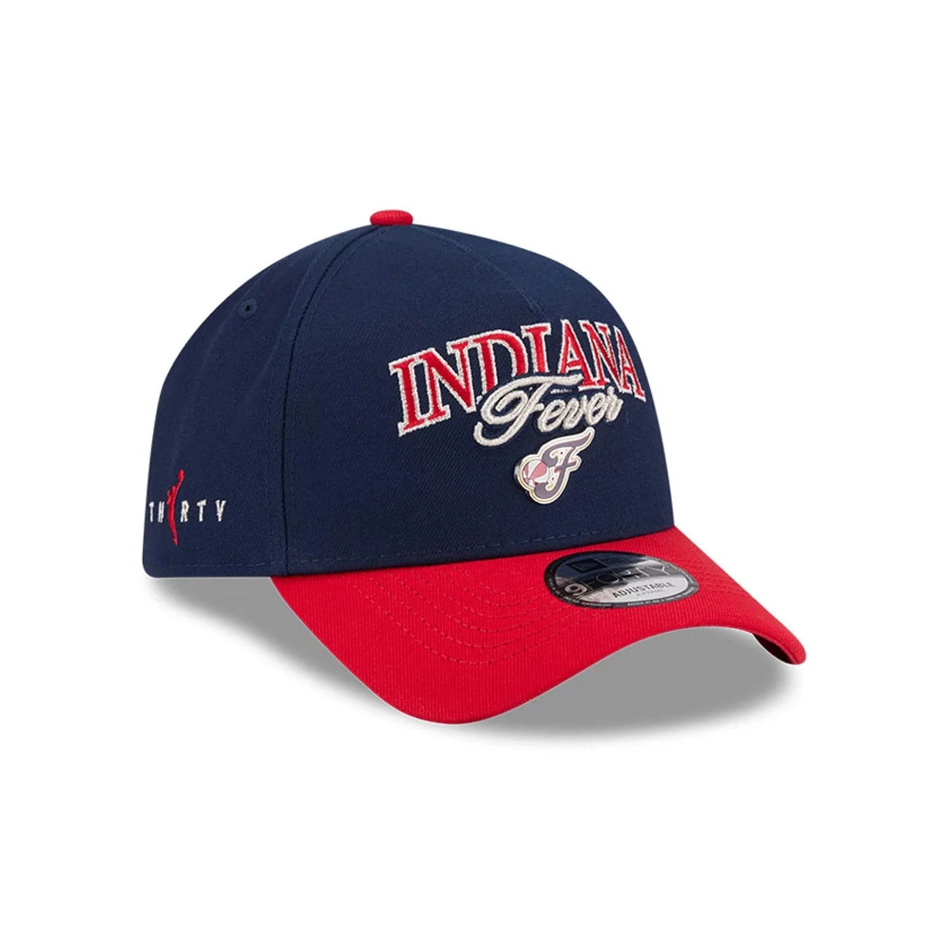 Indiana Fever WNBA Tip Off 2026 Navy 9FORTY A-Frame Adjustable Cap - Image 3