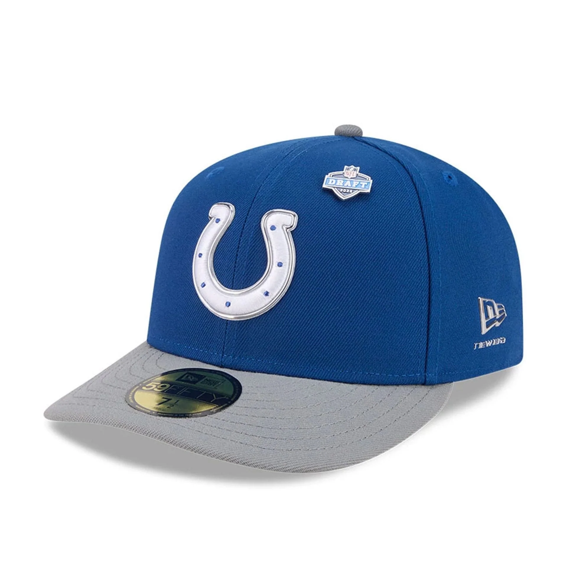 Indianapolis Colts NFL Draft 2026 Blue 59FIFTY Fitted Cap