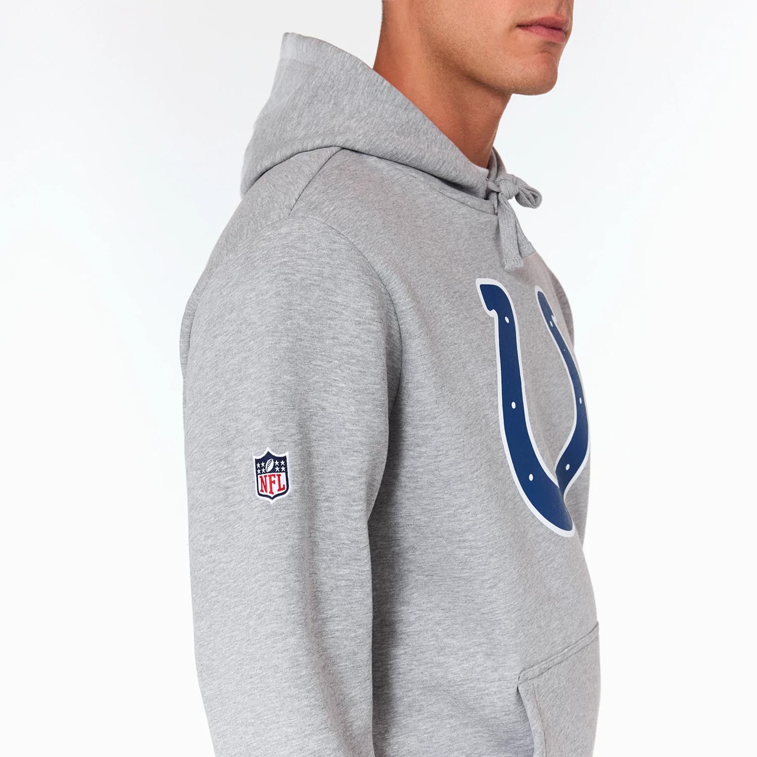 Indianapolis Colts NFL Grey Pullover Hoodie - Image 3