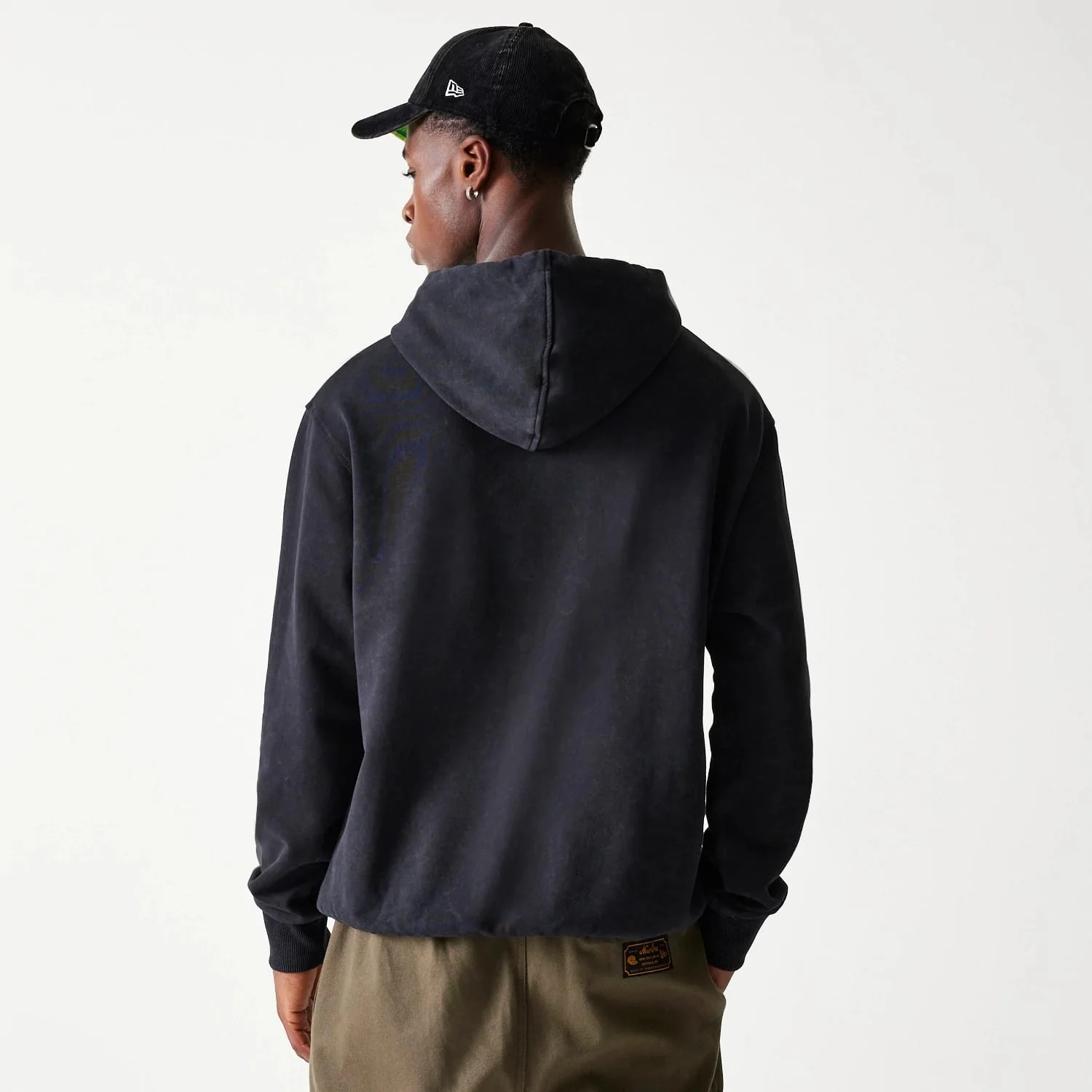 Jacksonville Jaguars NFL Games Premium Apparel Black Oversized Pullover Hoodie - Image 7