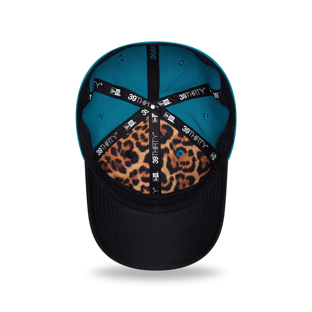 Jaguars NFL Draft 2026 Turquoise 39THIRTY M-Crown Stretch Fit Cap - Image 2