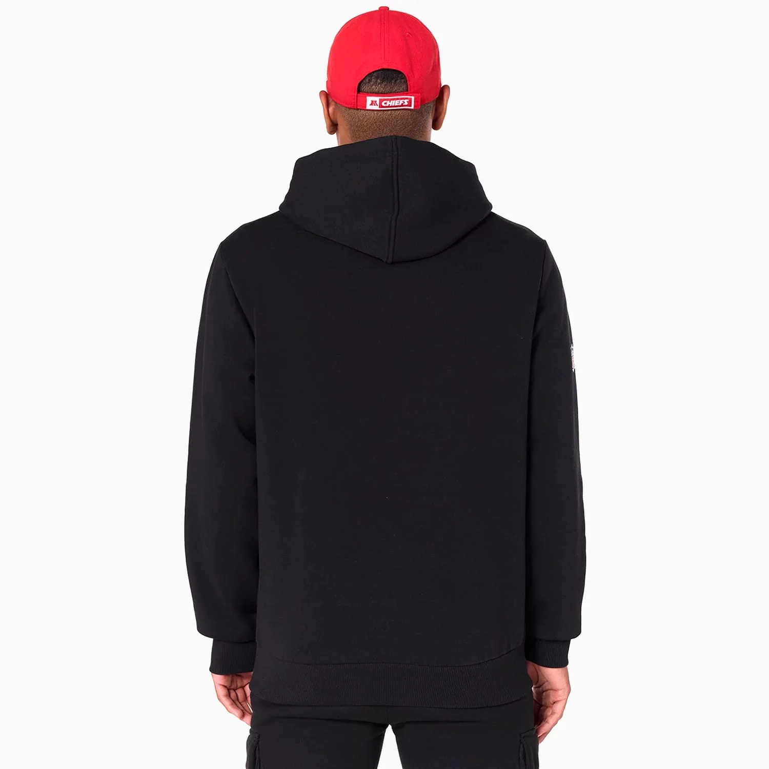 Kansas City Chiefs NFL Black Pullover Hoodie - Image 7