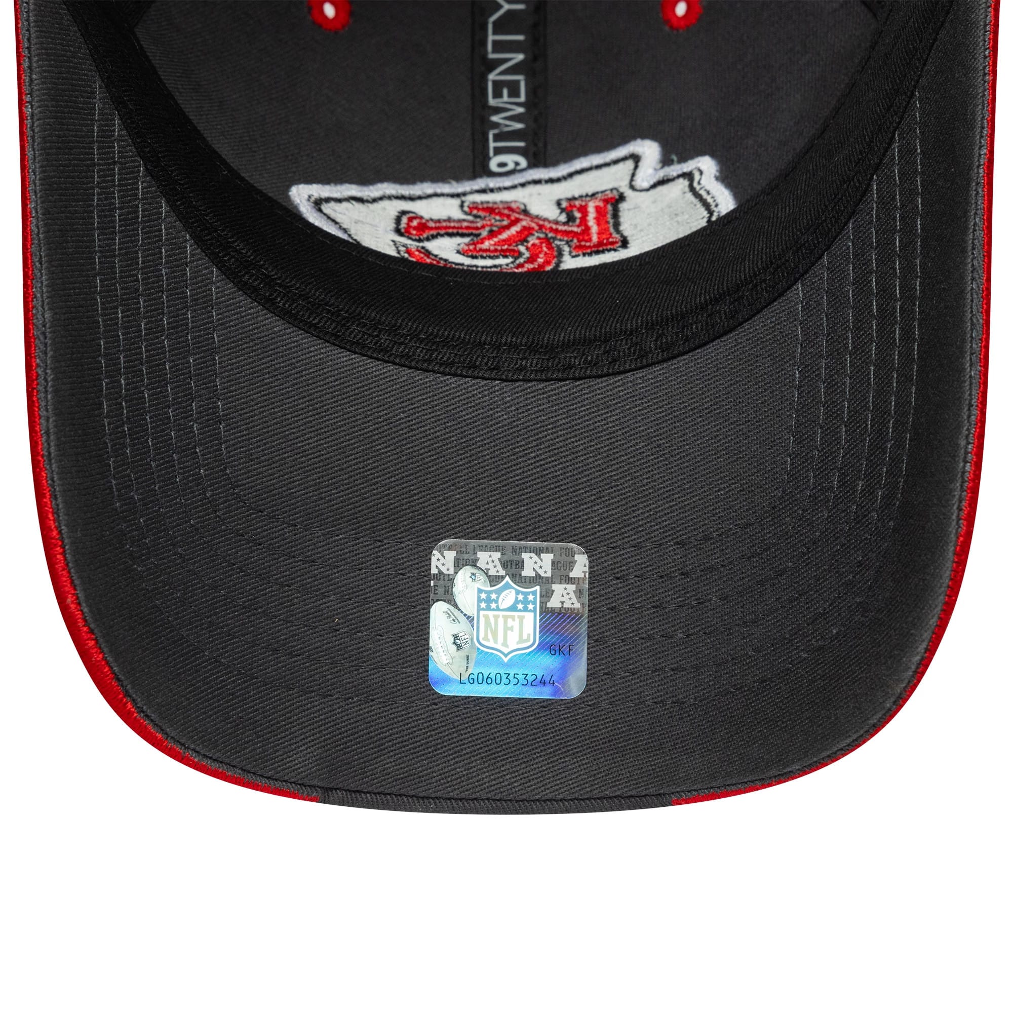 Kansas City Chiefs NFL Charcoal 9TWENTY Adjustable Cap - Image 5