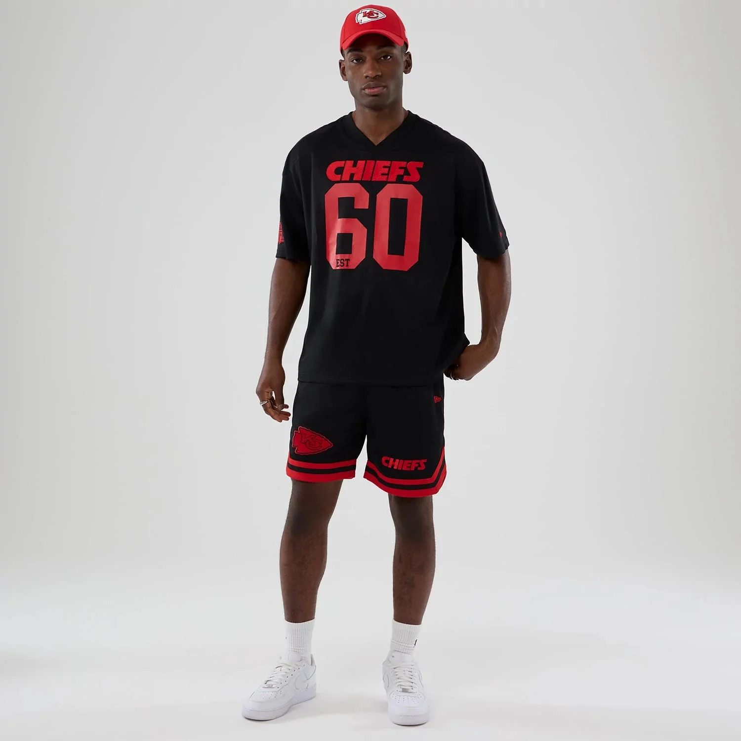 Kansas City Chiefs NFL Historic Black Shorts - Image 8