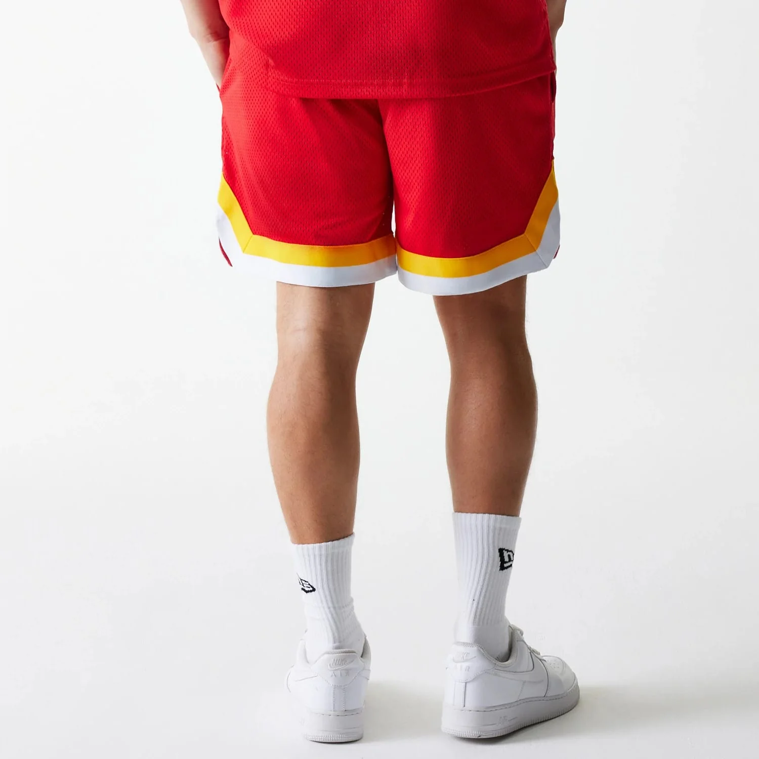 Kansas City Chiefs NFL Mesh Red Shorts - Image 2
