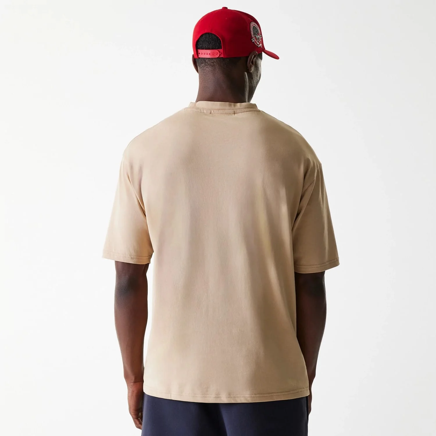Kansas City Chiefs NFL Washed Super Bowl Beige Oversized T-Shirt - Image 2
