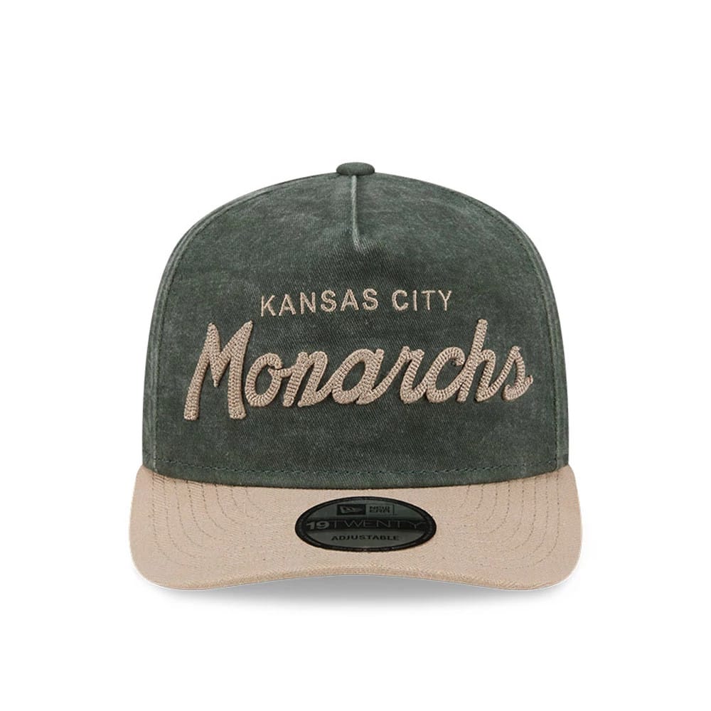 Kansas City Monarchs MLB Negro League Dark Green 19TWENTY Adjustable Cap - Image 3