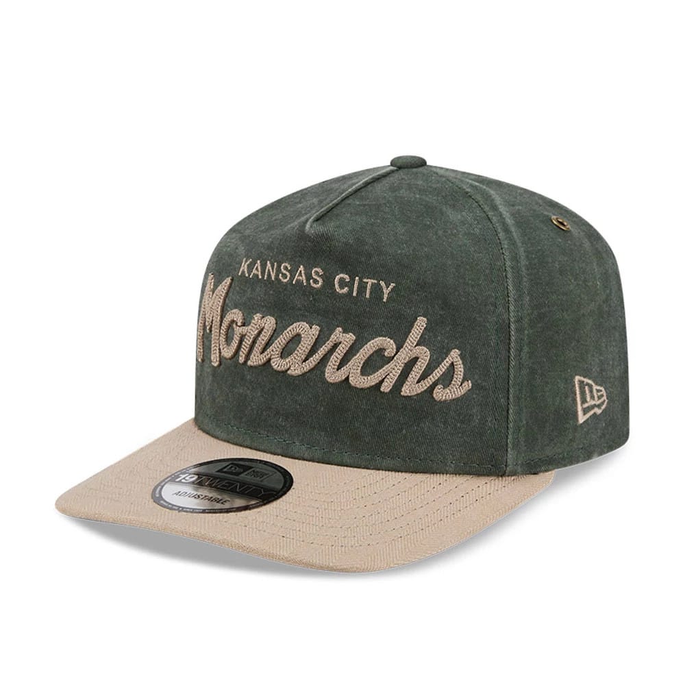 Kansas City Monarchs MLB Negro League Dark Green 19TWENTY Adjustable Cap - Image 4