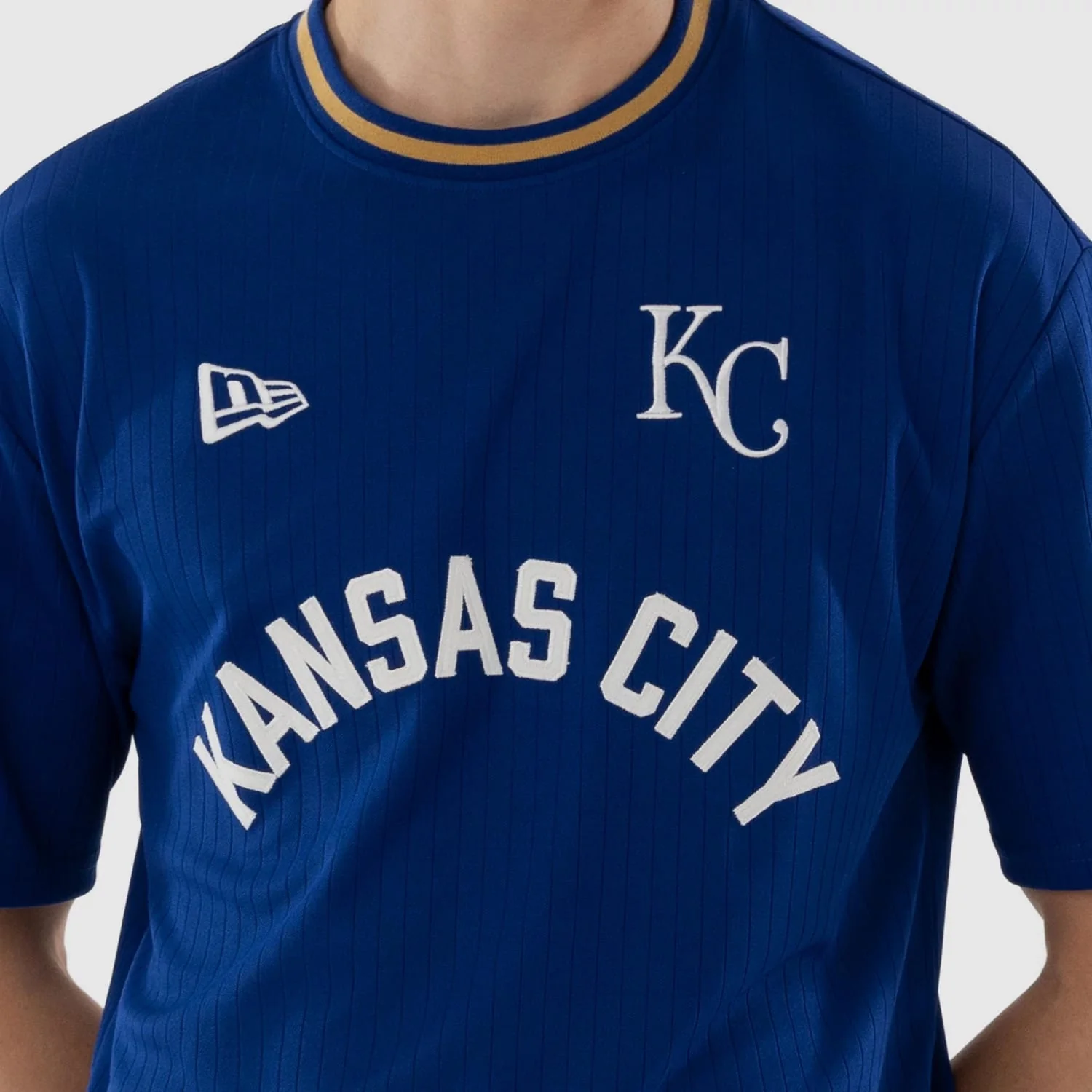 Kansas City Royals MLB Blue Oversized T-Shirt - Image 6
