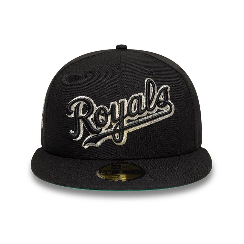 Kansas City Royals MLB Cooperstown Black 59FIFTY Fitted Cap - Image 3