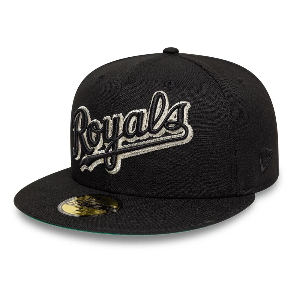 Kansas City Royals MLB Cooperstown Black 59FIFTY Fitted Cap - Image 4