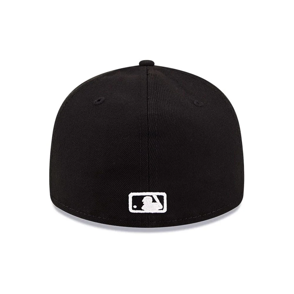 LA Angels MLB Black Low Profile 59FIFTY Fitted Cap - Image 7