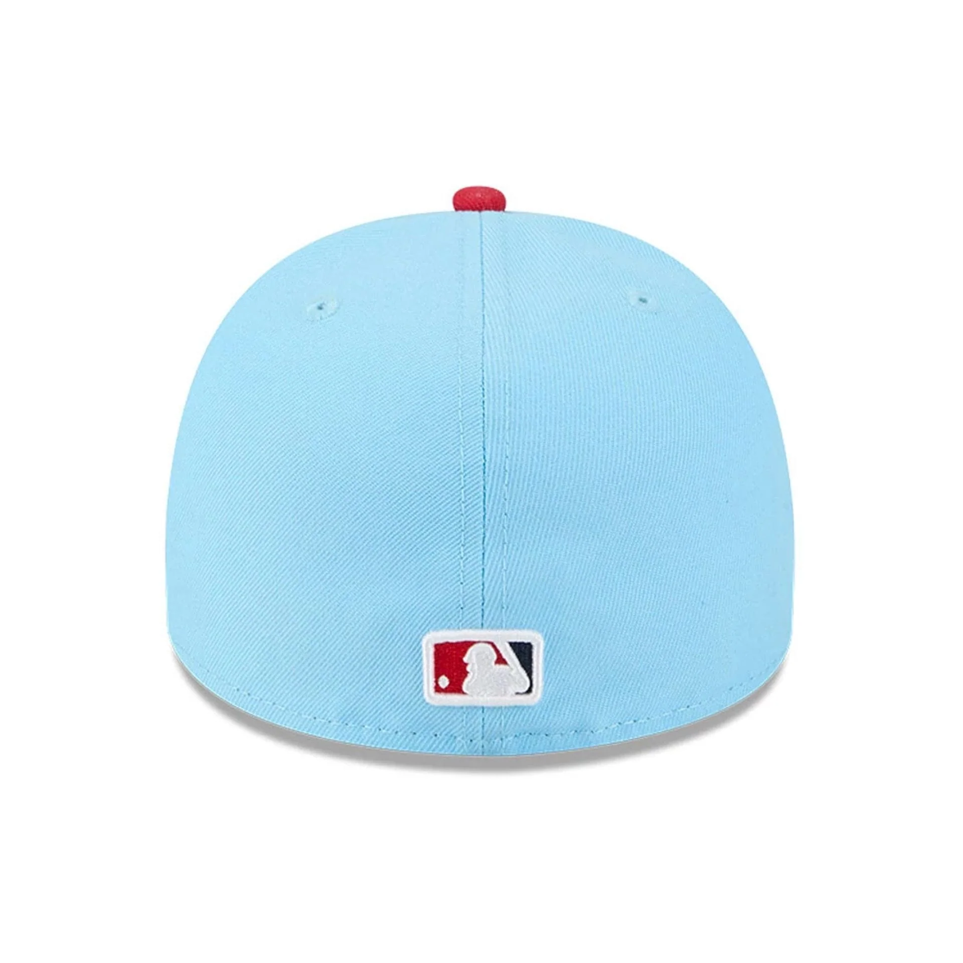 LA Angels MLB Cartoon Light Blue 59FIFTY A-Frame Fitted Cap - Image 7