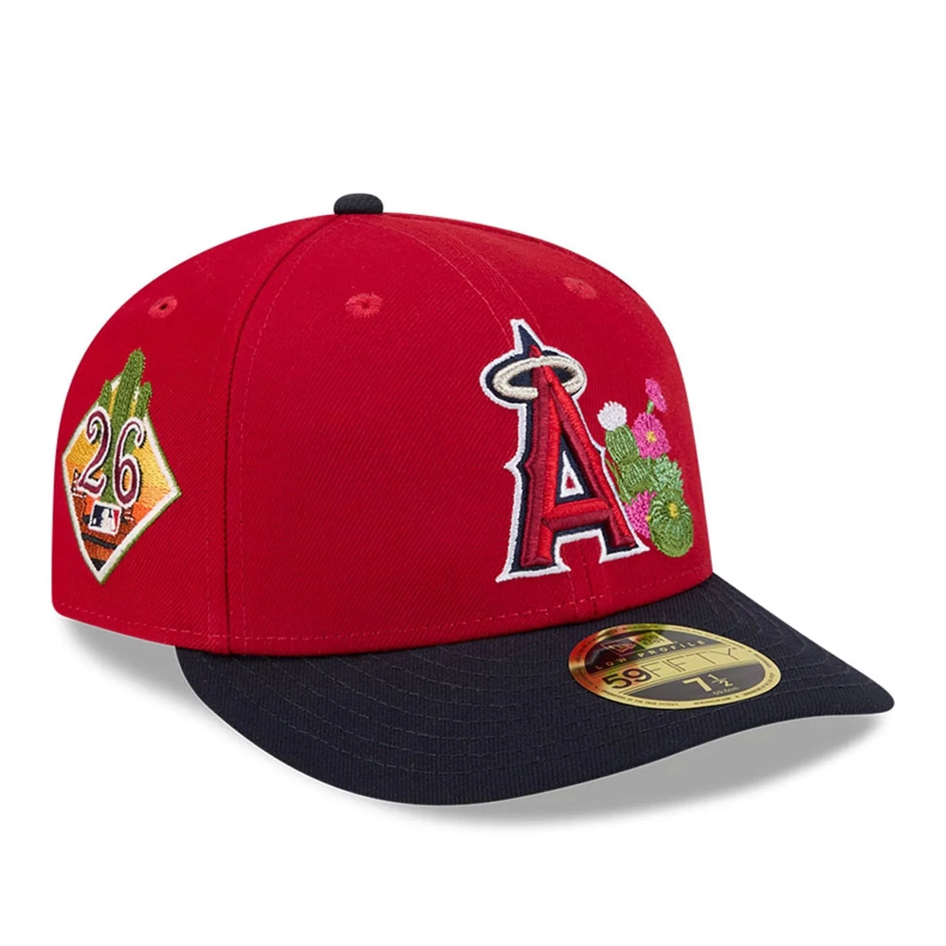 LA Angels MLB Spring Training 2026 Red Low Profile 59FIFTY Fitted Cap