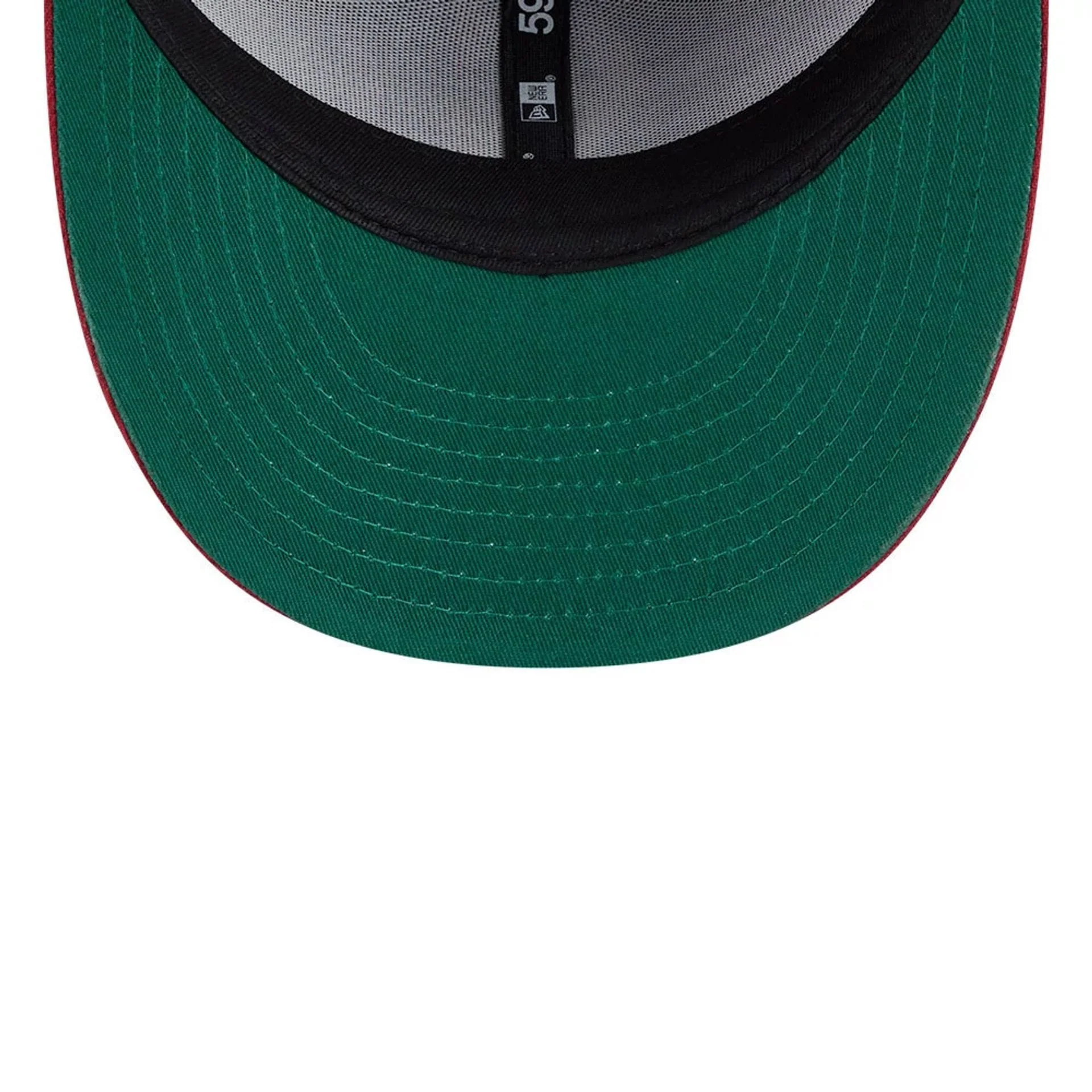 LA Angels MLB Team Cards Black 59FIFTY Fitted Cap - Image 2