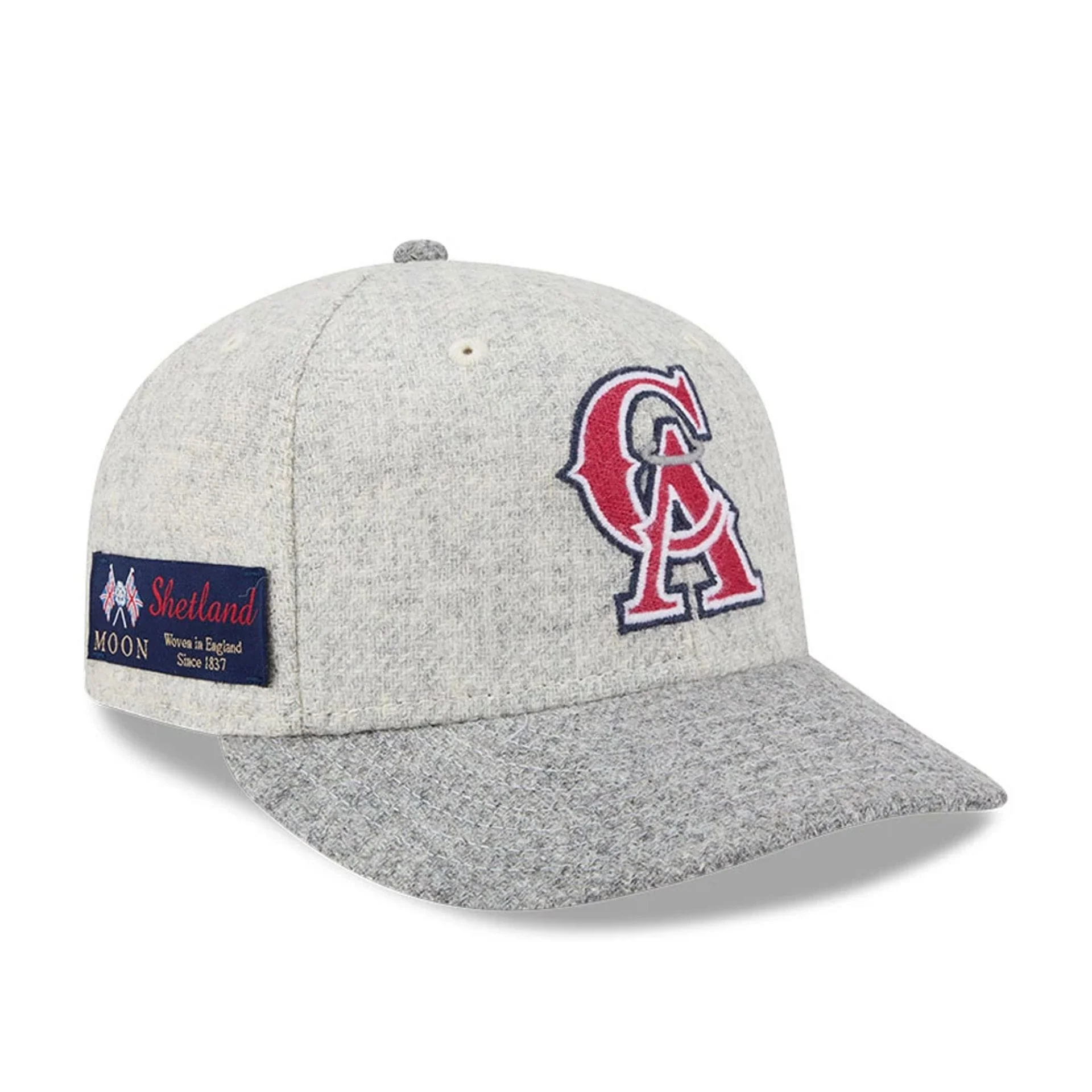 LA Angels MLB X Moon Light Beige 59FIFTY Fitted Cap