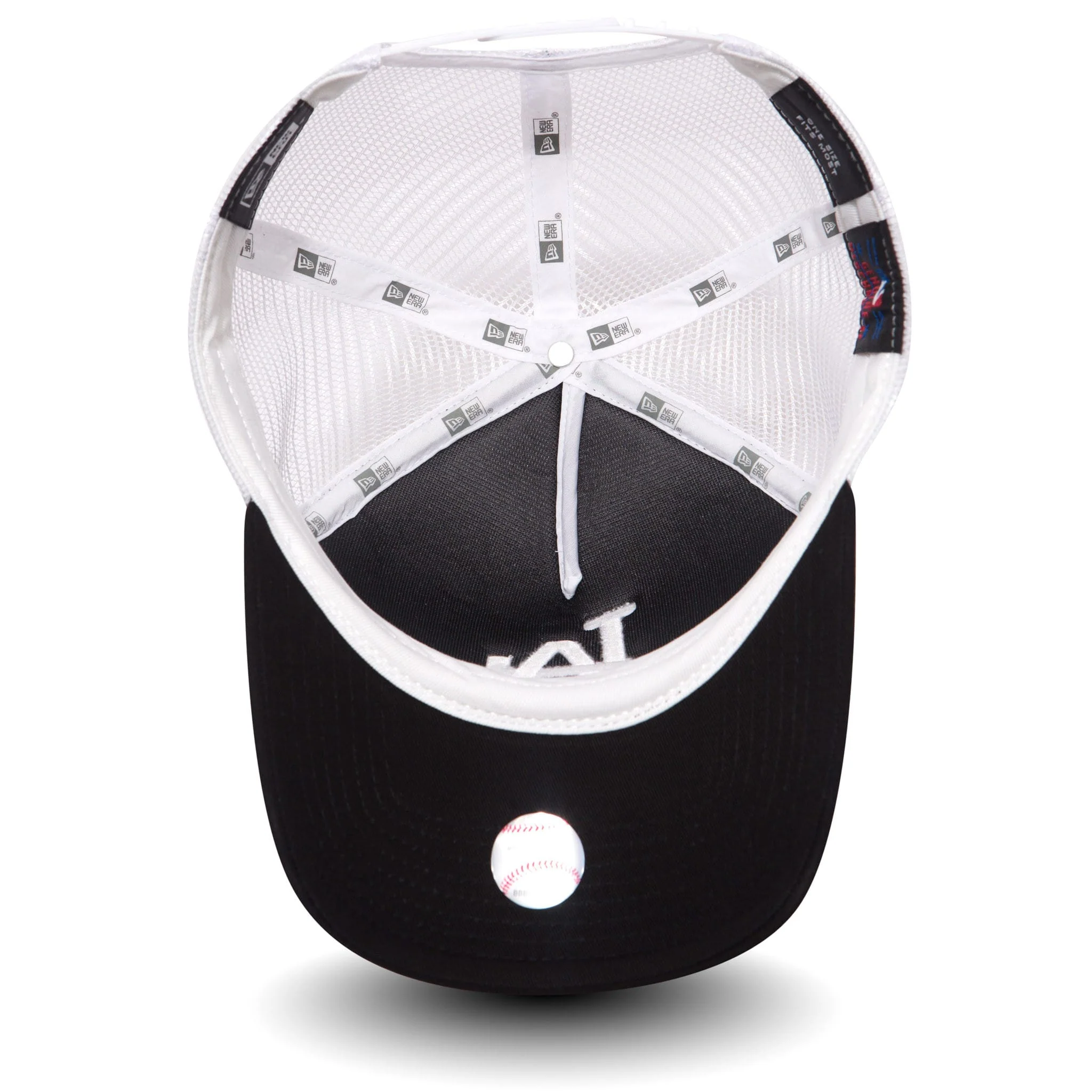 LA Dodgers Clean Black A-Frame Trucker Cap - Image 4