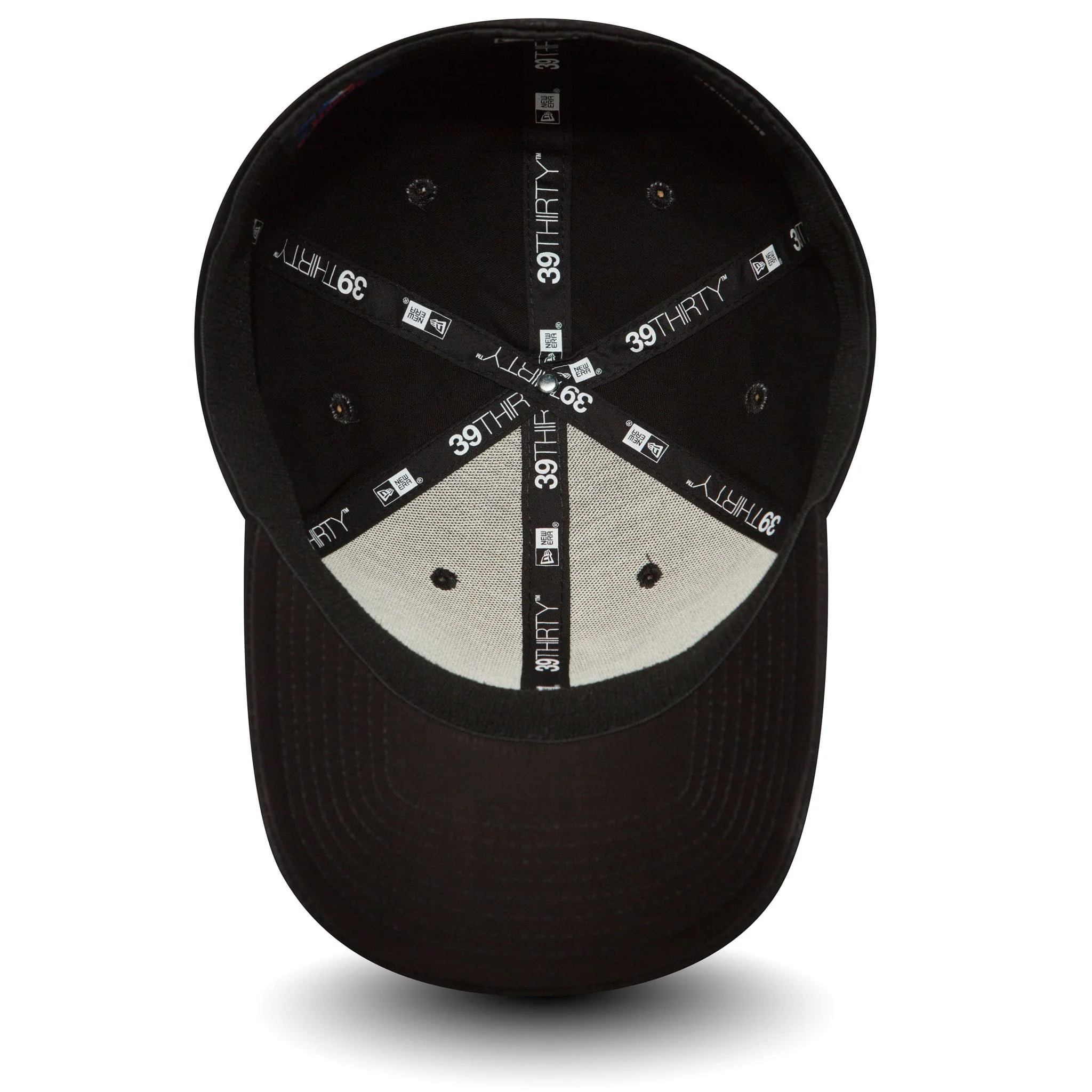 LA Dodgers Essential Black On Black 39THIRTY Cap - Image 4