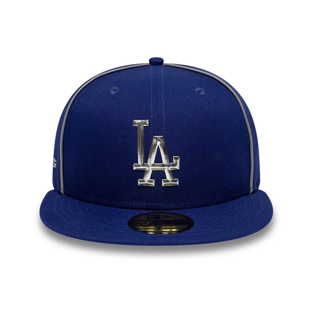 LA Dodgers Hajime Sorayama X MLB Dark Blue 59FIFTY Fitted Cap - Image 4