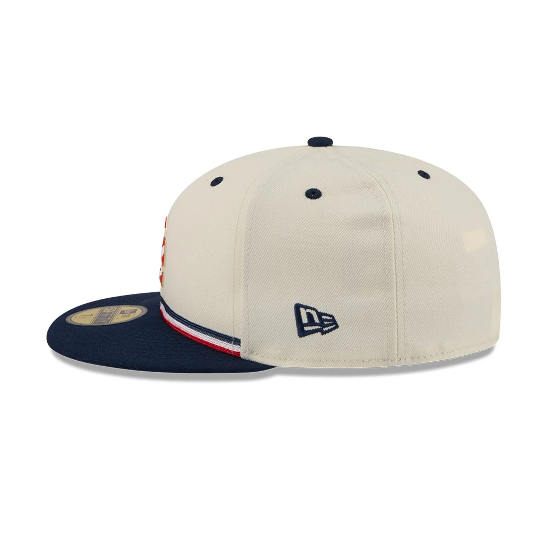 LA Dodgers MLB 4th Of July 2026 Cream 59FIFTY Fitted Cap - Image 5
