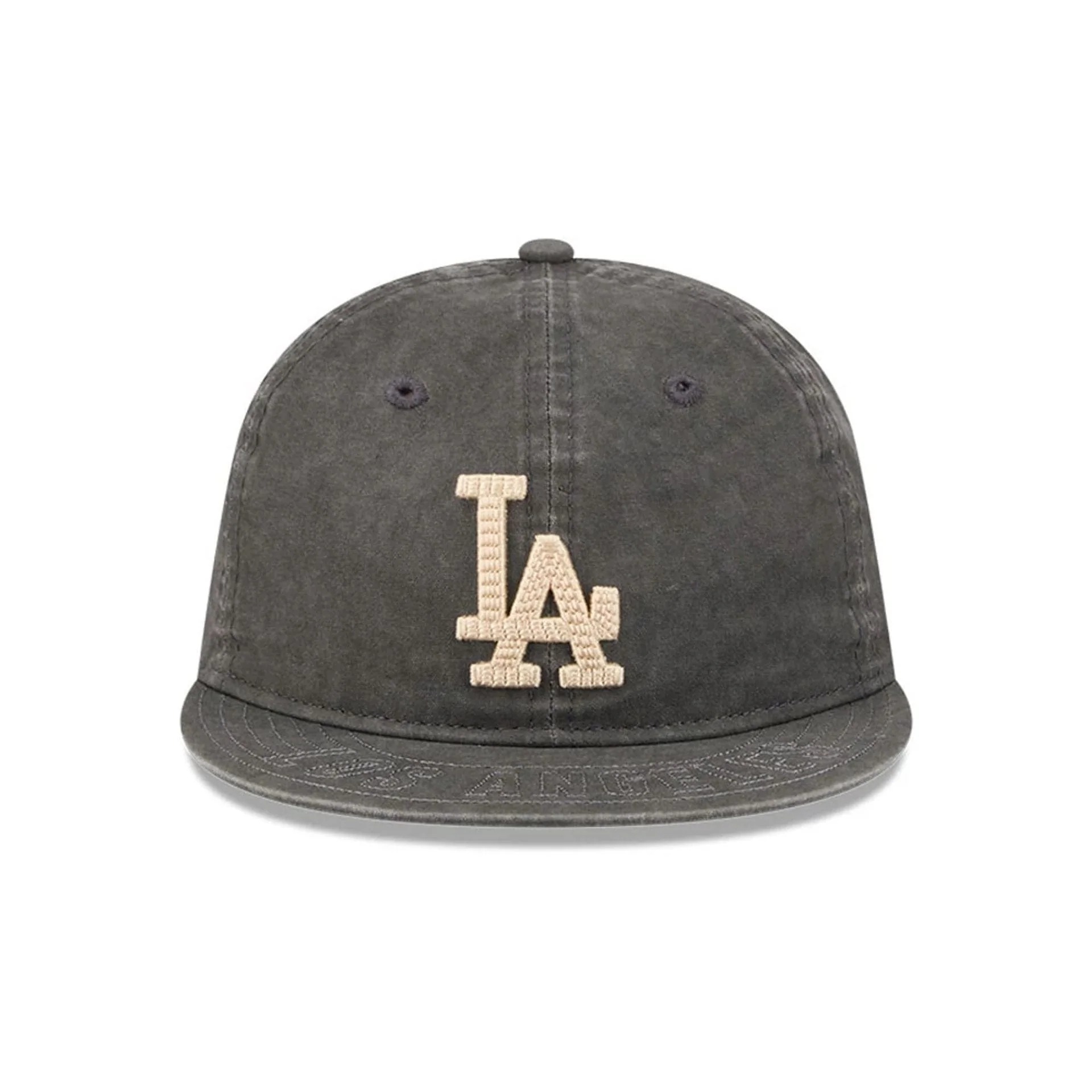 LA Dodgers MLB 59FIFTY Day Black Retro Crown 59FIFTY Fitted Cap - Image 3