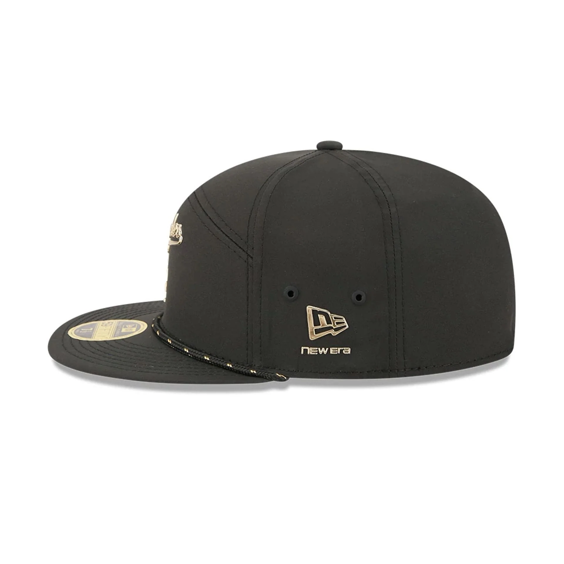 LA Dodgers MLB 59FIFTY Day Black Split Panel 59FIFTY Fitted Cap - Image 5