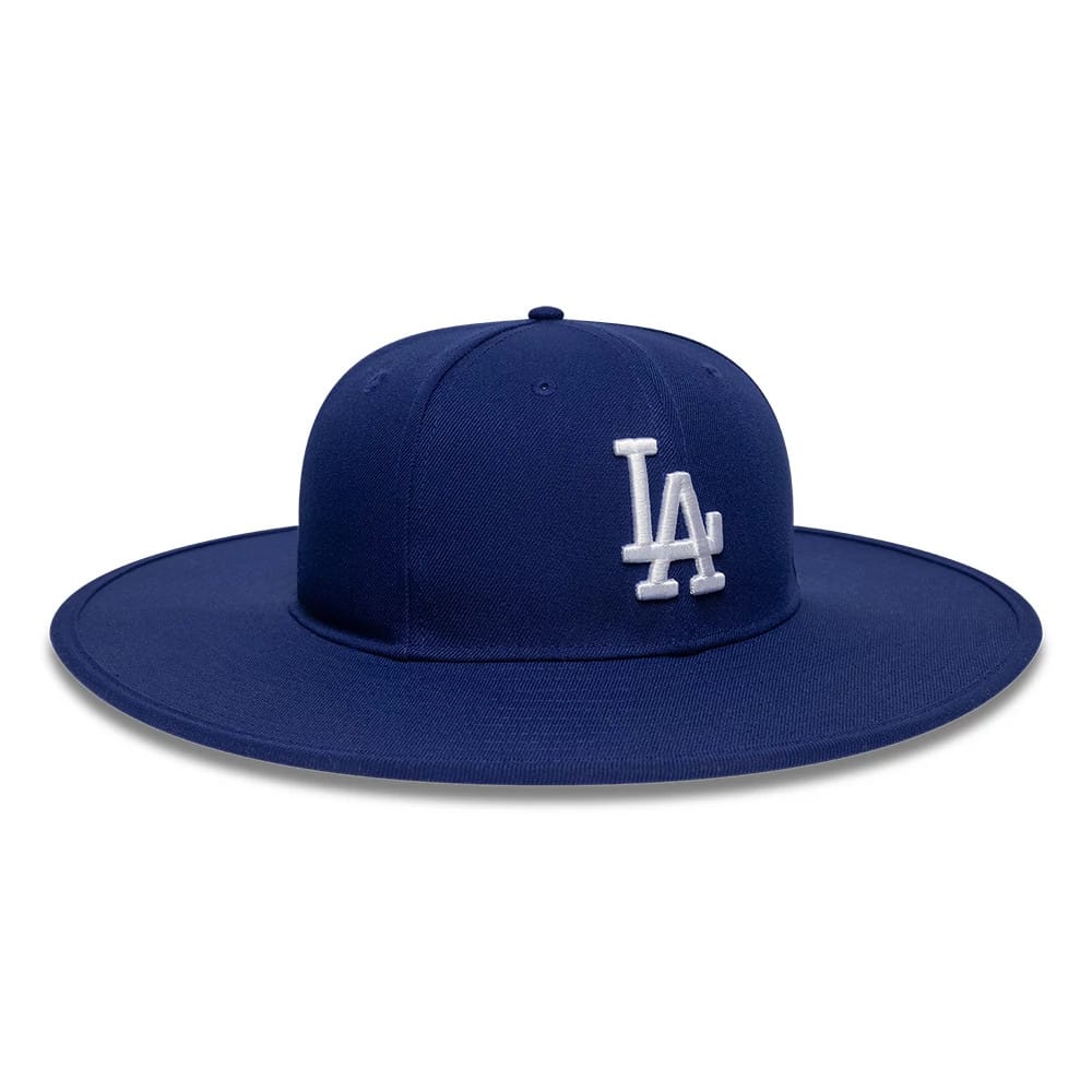 LA Dodgers MLB 6 Panel Dark Blue Fitted Bucket Hat - Image 3