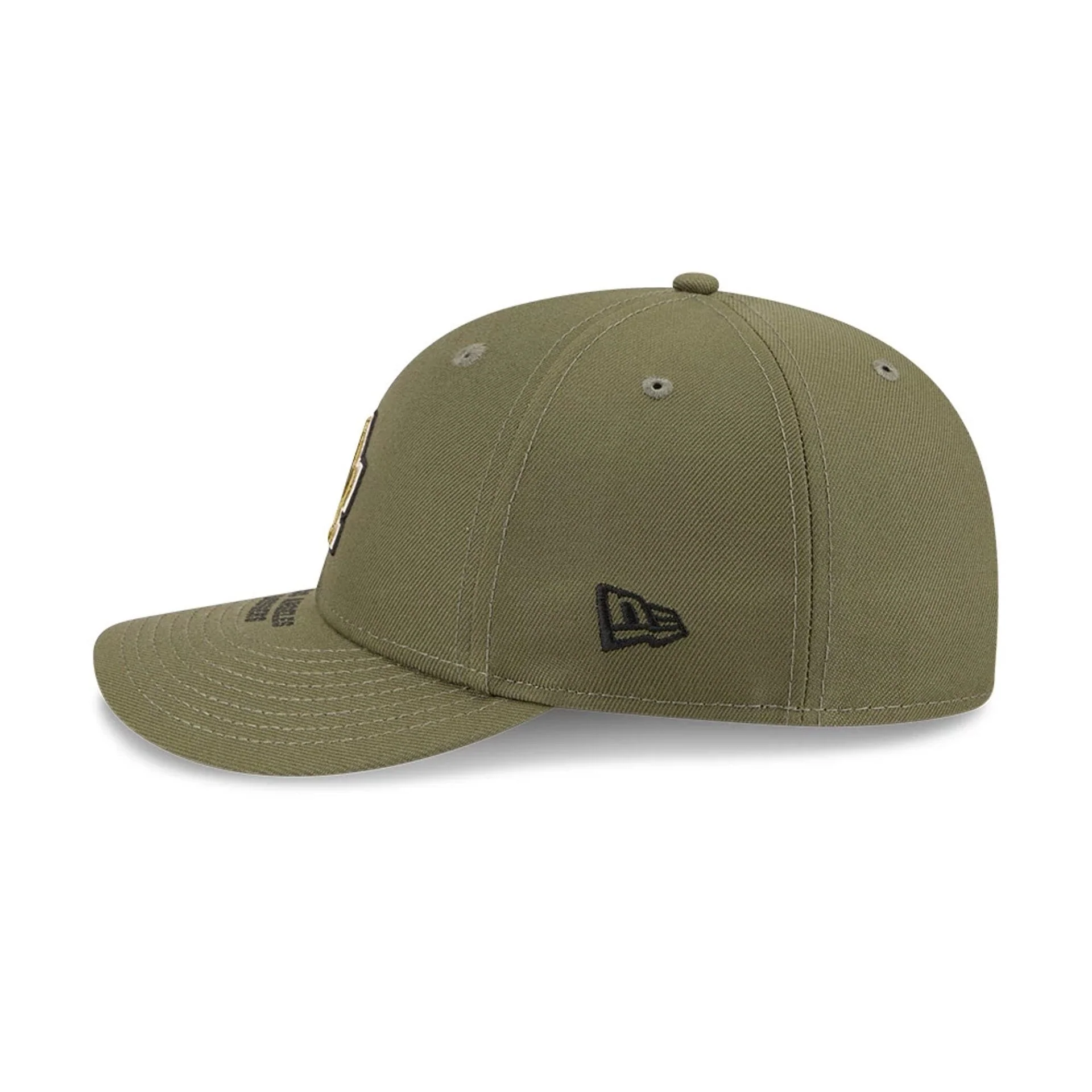 LA Dodgers MLB Armed Forces Day 2026 Green Low Profile 59FIFTY Fitted Cap - Image 6