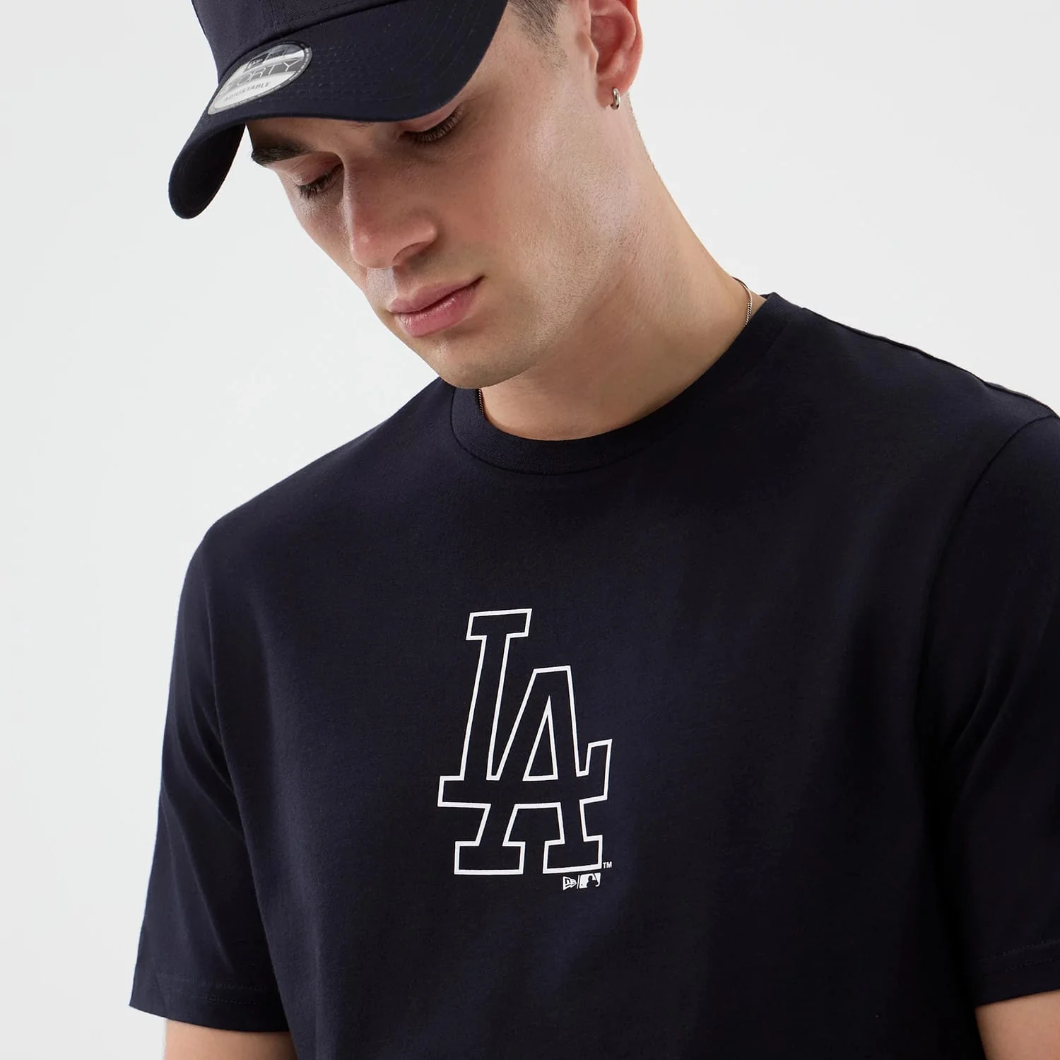 LA Dodgers MLB Back To School Navy T-Shirt - Image 3