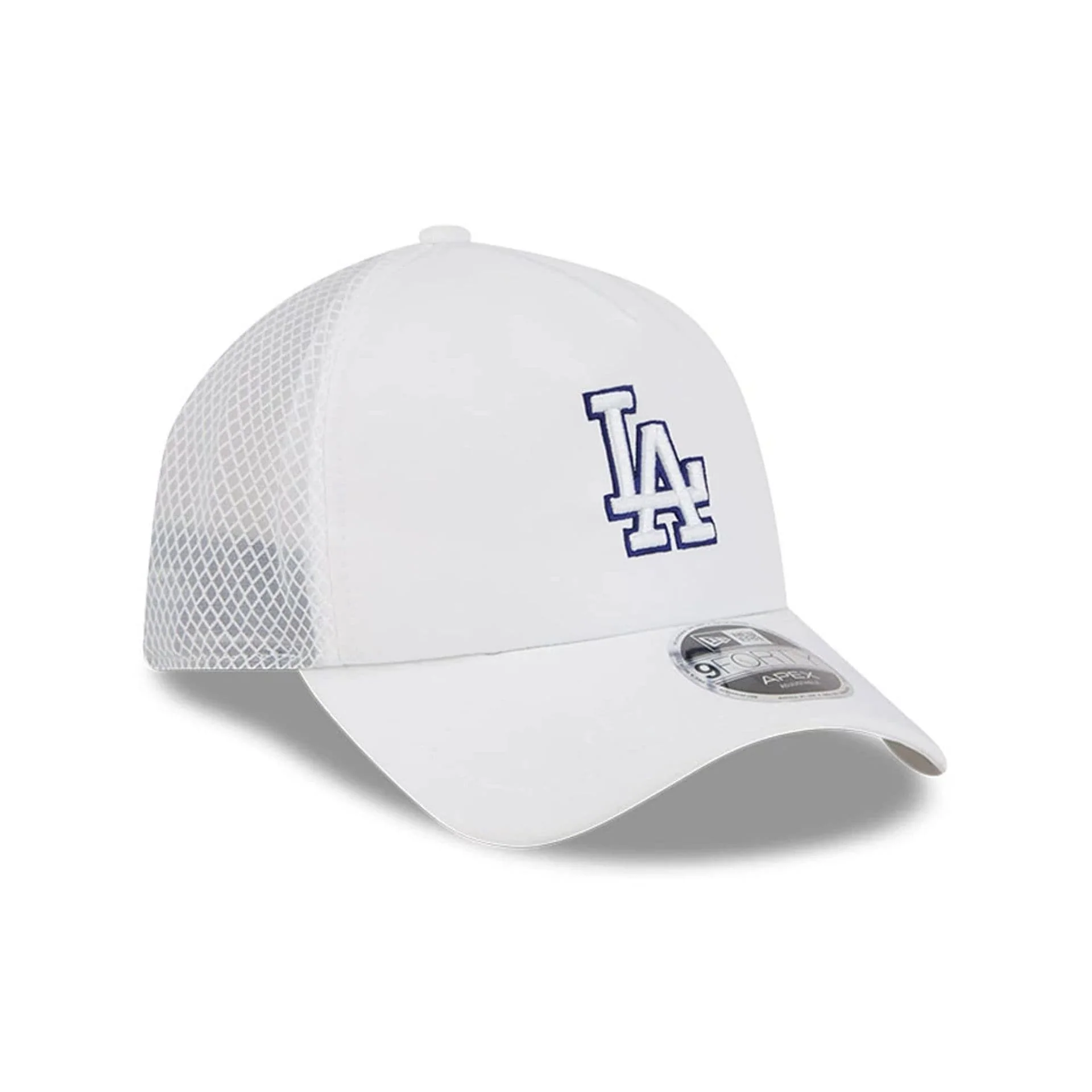 LA Dodgers MLB Batting Practice 2026 White 9FORTY Apex Adjustable Cap - Image 3