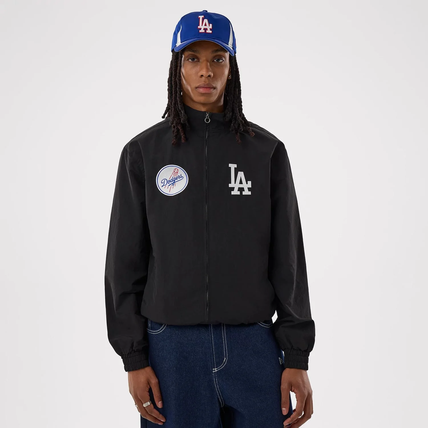 LA Dodgers MLB Black Sports Jacket