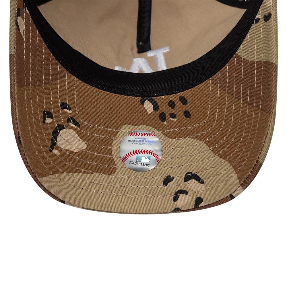 LA Dodgers MLB Camo Reserve Desert Camo 9TWENTY A-Frame Adjustable Cap - Image 7