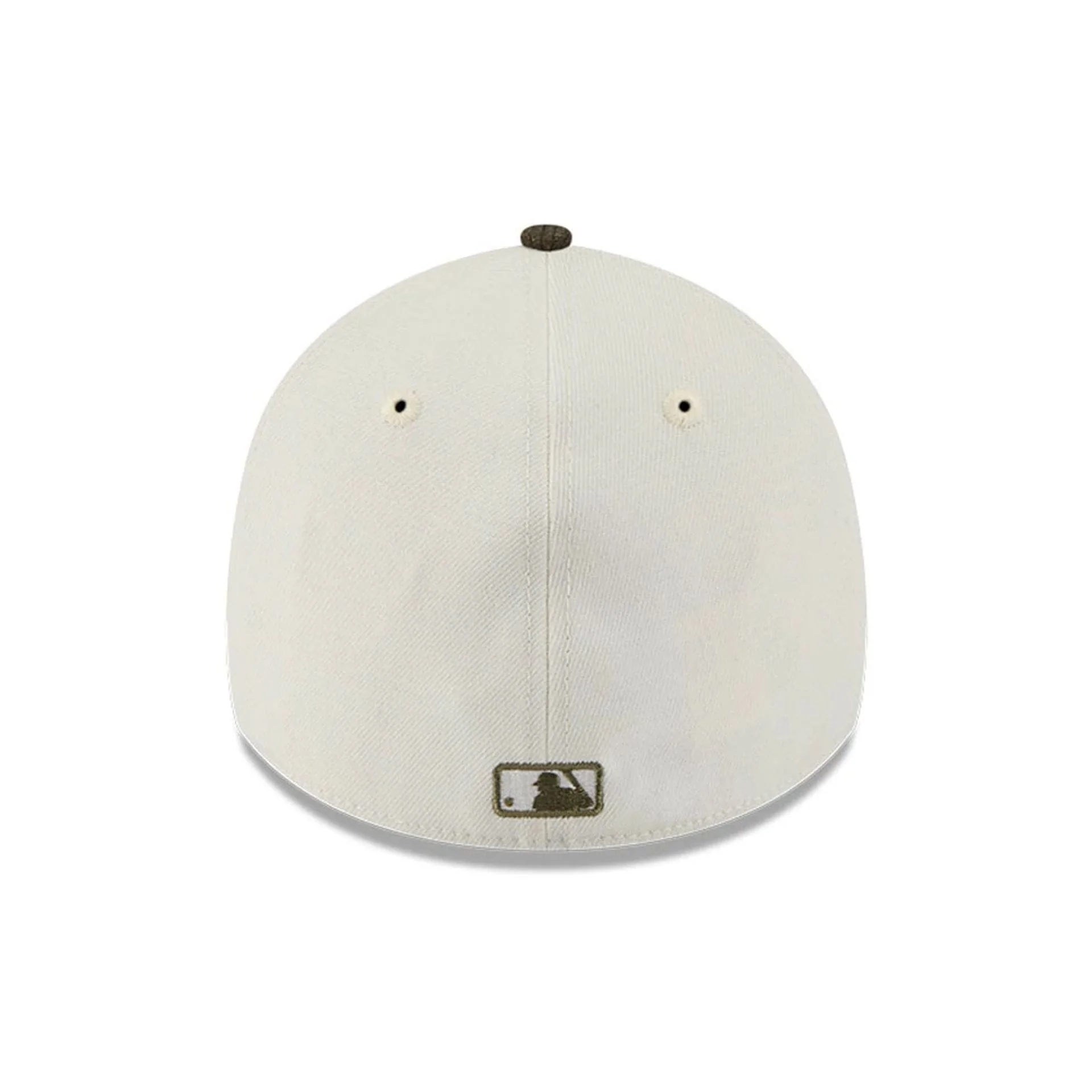 LA Dodgers MLB Camo Visor Cream 39THIRTY A-Frame Stretch Fit Cap - Image 7