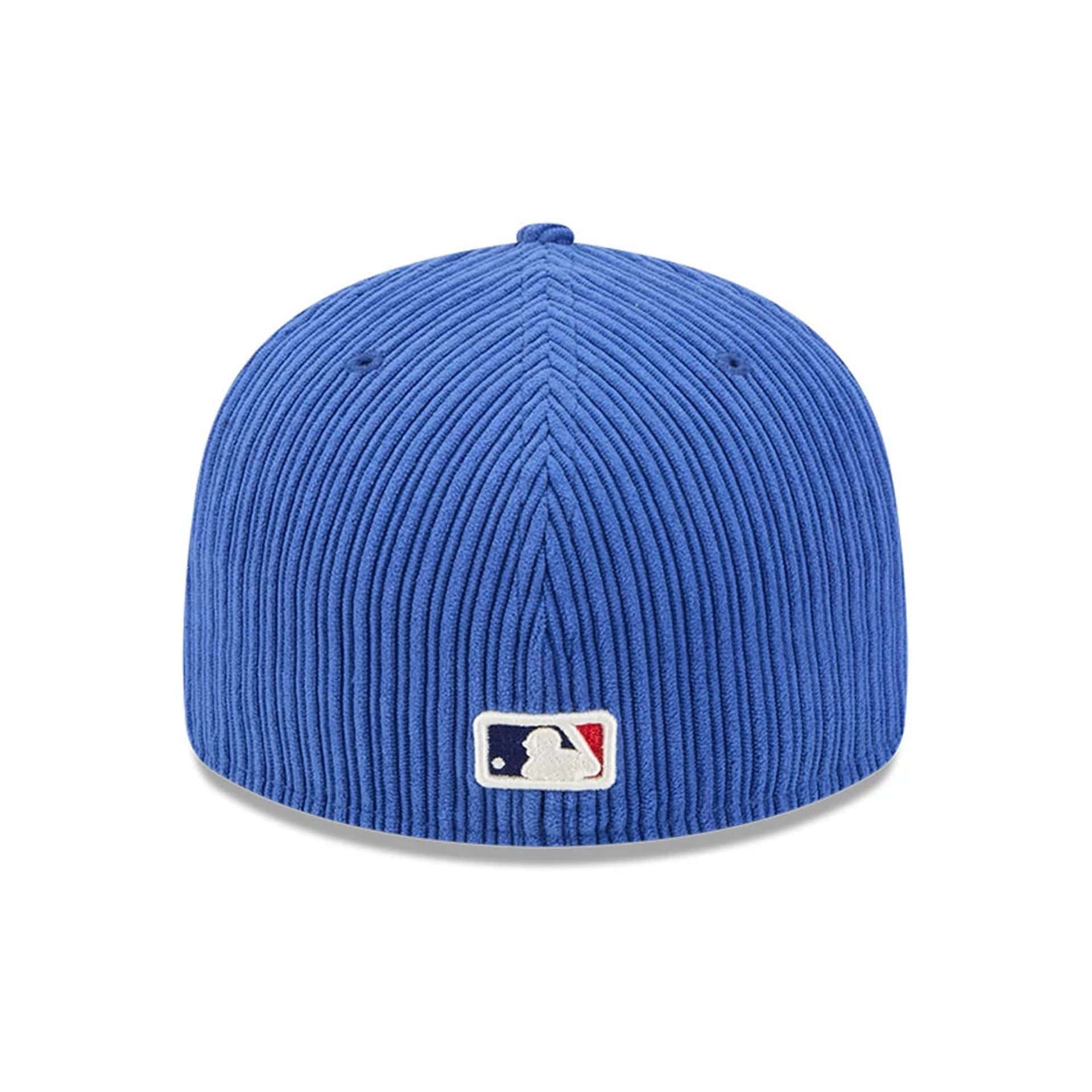 LA Dodgers MLB Chenille Pop Dark Blue 59FIFTY Fitted Cap - Image 6
