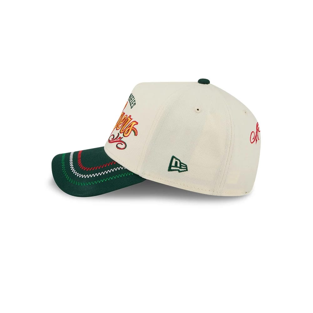 LA Dodgers MLB Cinco De Mayo Cream 9FORTY A-Frame Adjustable Cap - Image 4
