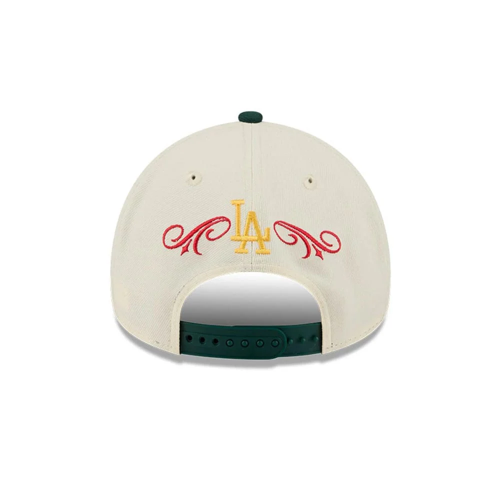LA Dodgers MLB Cinco De Mayo Cream 9FORTY A-Frame Adjustable Cap - Image 6
