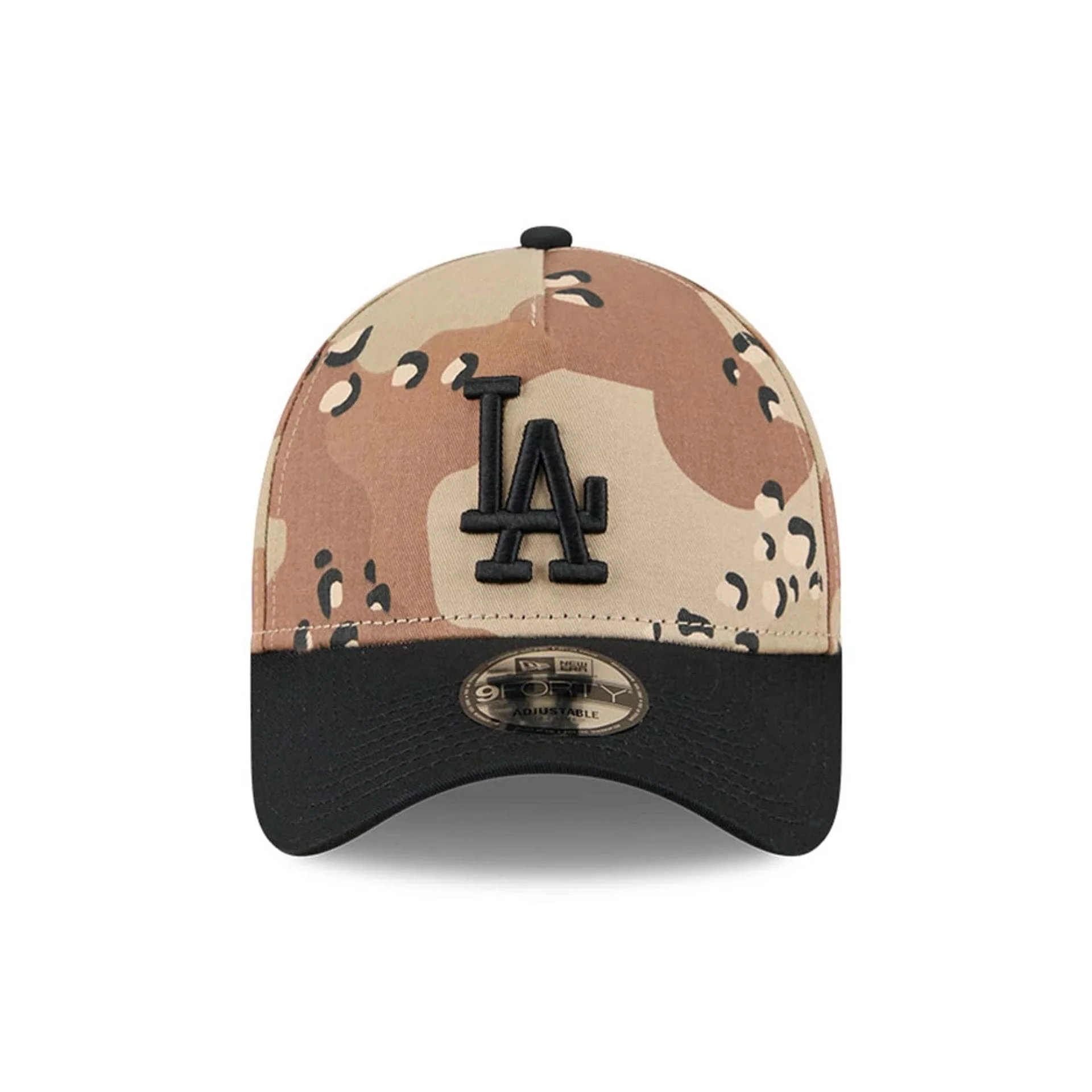 LA Dodgers MLB Desert 2 Tone Beige 9FORTY A-Frame Adjustable Cap - Image 3
