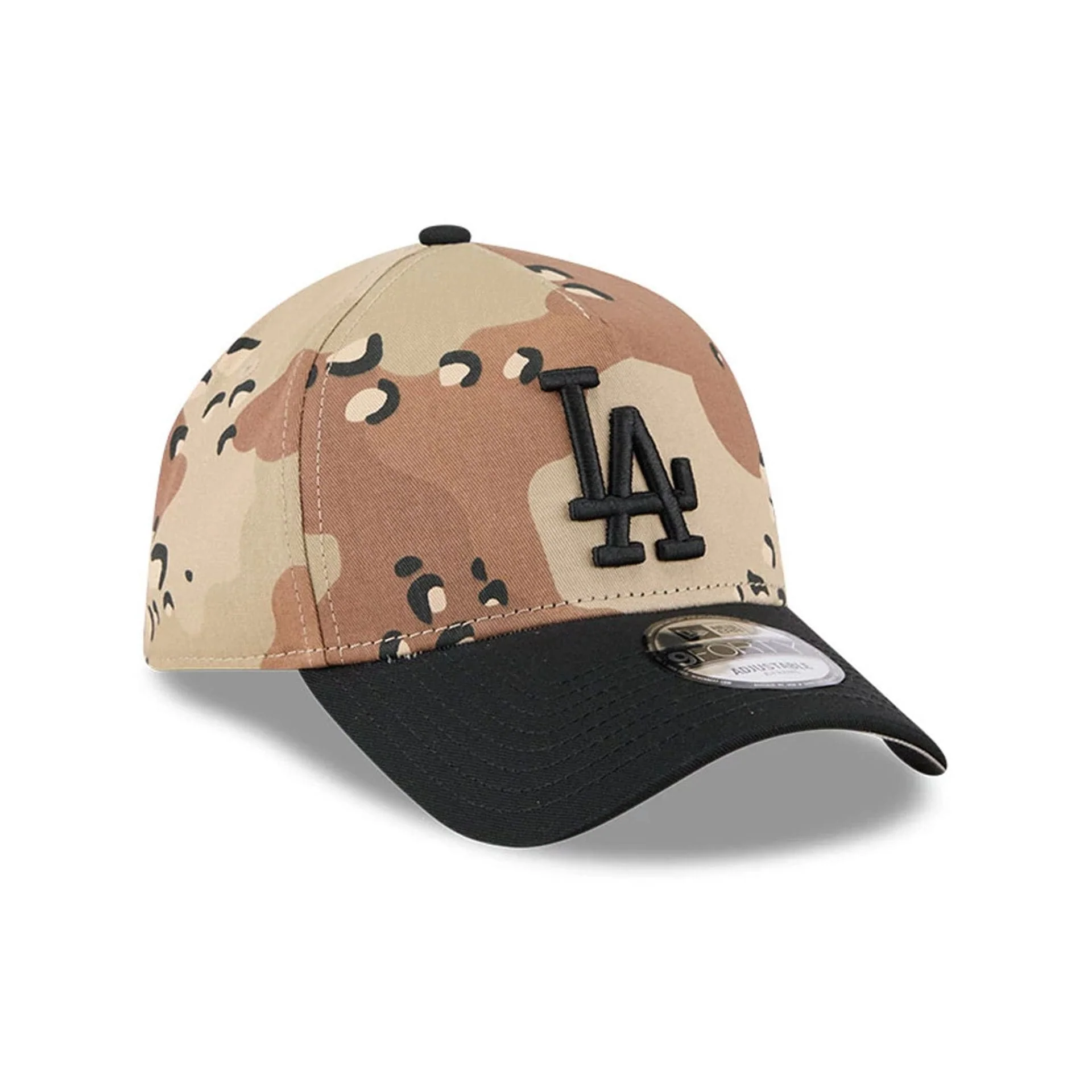 LA Dodgers MLB Desert 2 Tone Beige 9FORTY A-Frame Adjustable Cap - Image 4