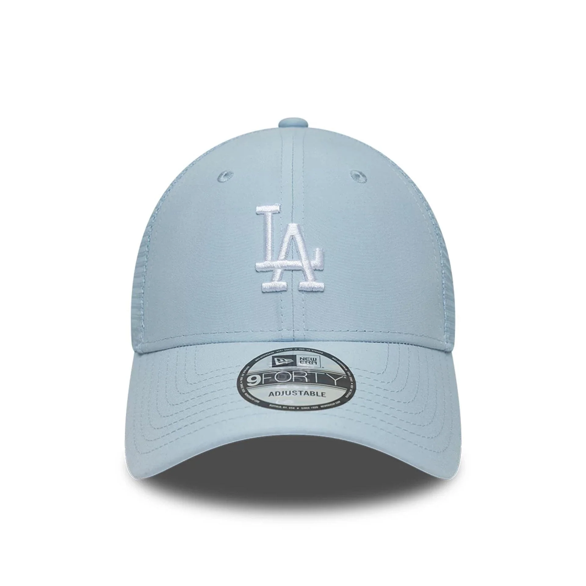 LA Dodgers MLB Homefield Pastel Blue 9FORTY Trucker Adjustable Cap - Image 2