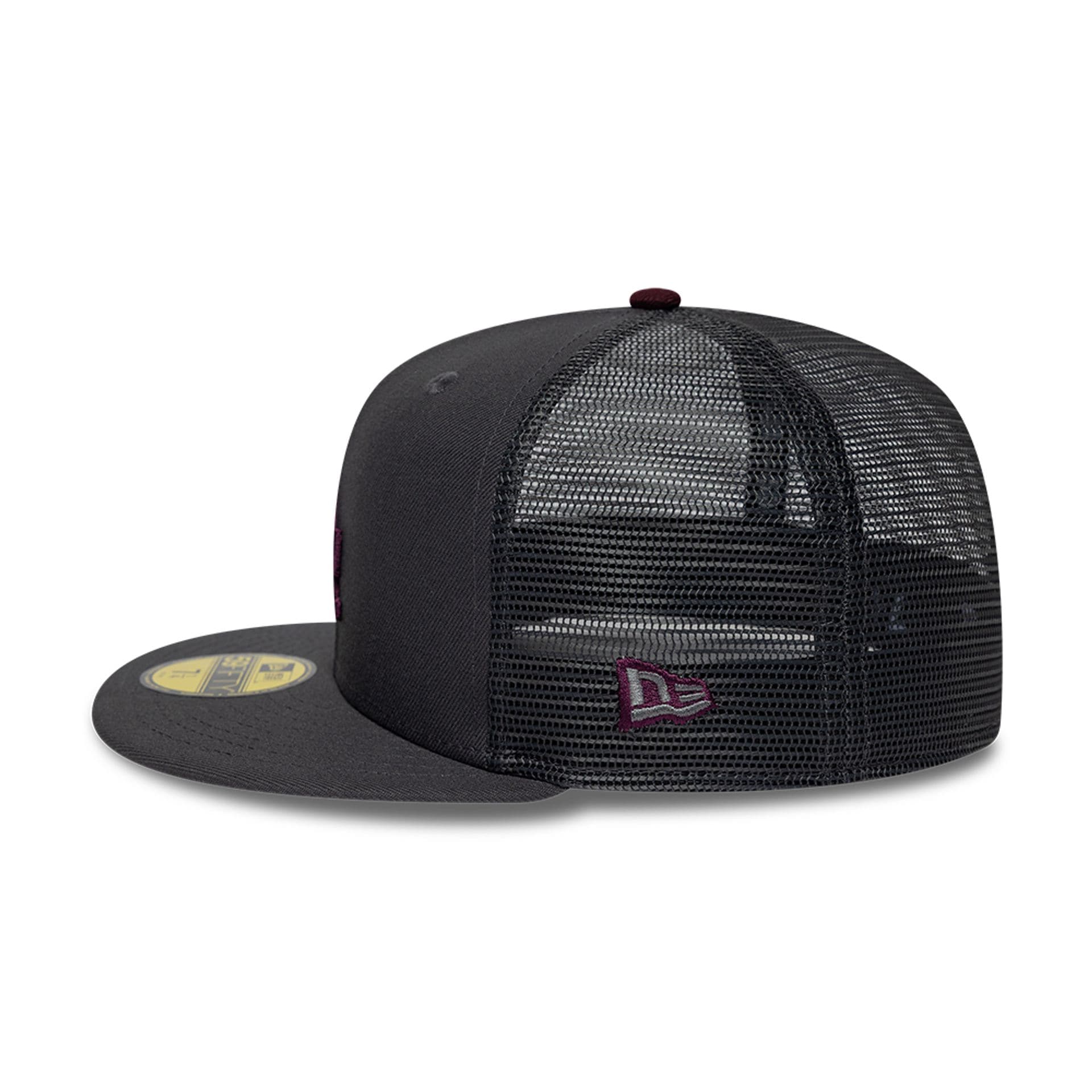LA Dodgers MLB Hydrangea Dark Grey 59FIFTY Fitted Cap - Image 6