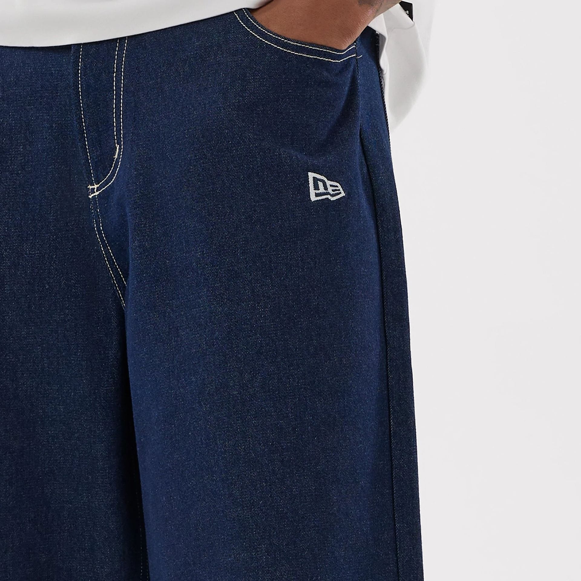 LA Dodgers MLB Jort Dark Blue Oversized Shorts - Image 7