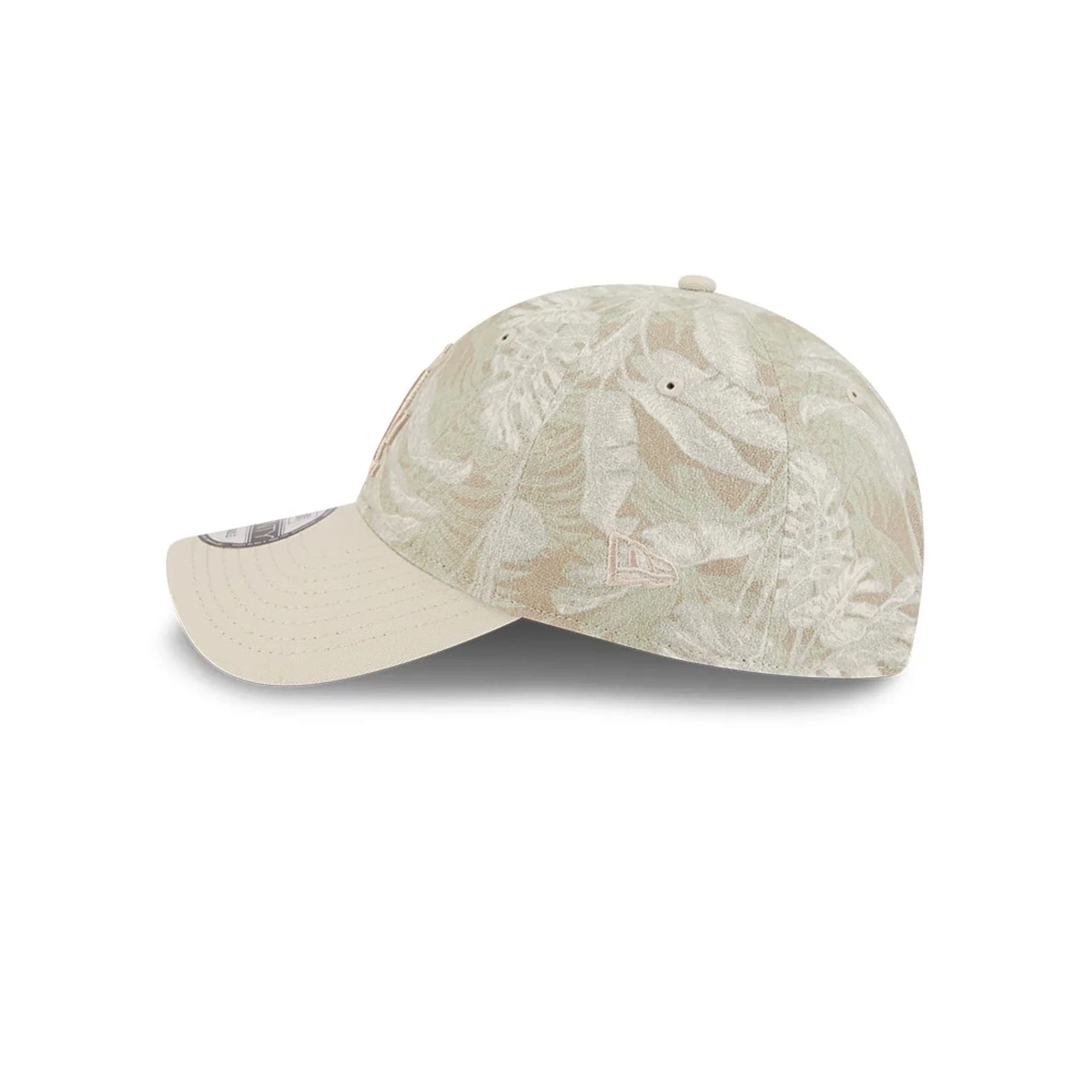 LA Dodgers MLB Leafy Palm Light Beige 9TWENTY Adjustable Cap - Image 5