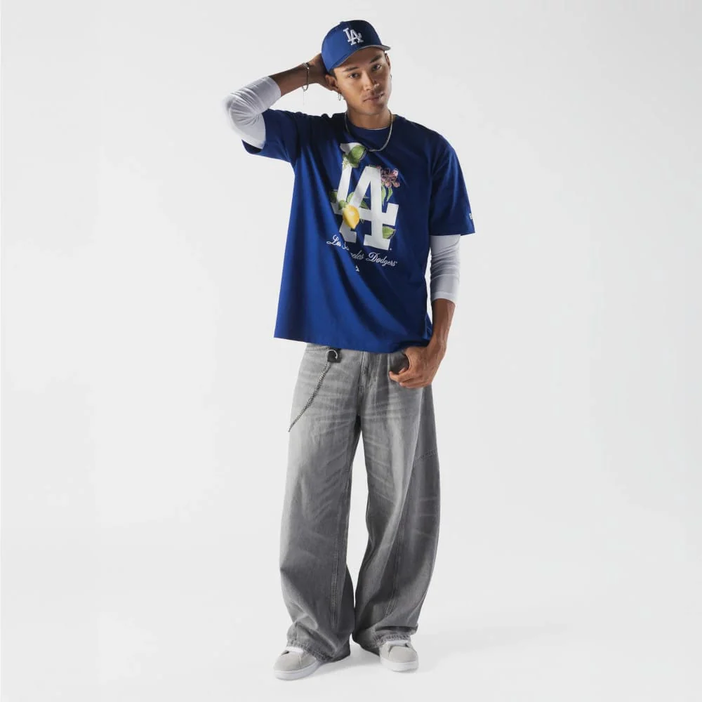 LA Dodgers MLB Life Graphic Dark Blue T-Shirt - Image 5