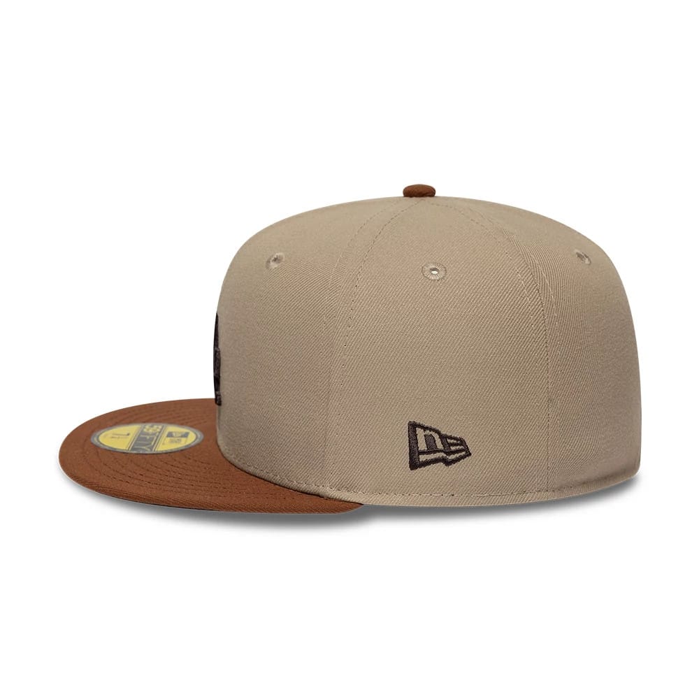 LA Dodgers MLB Mocha Mousse Multi 59FIFTY Fitted Cap - Image 6