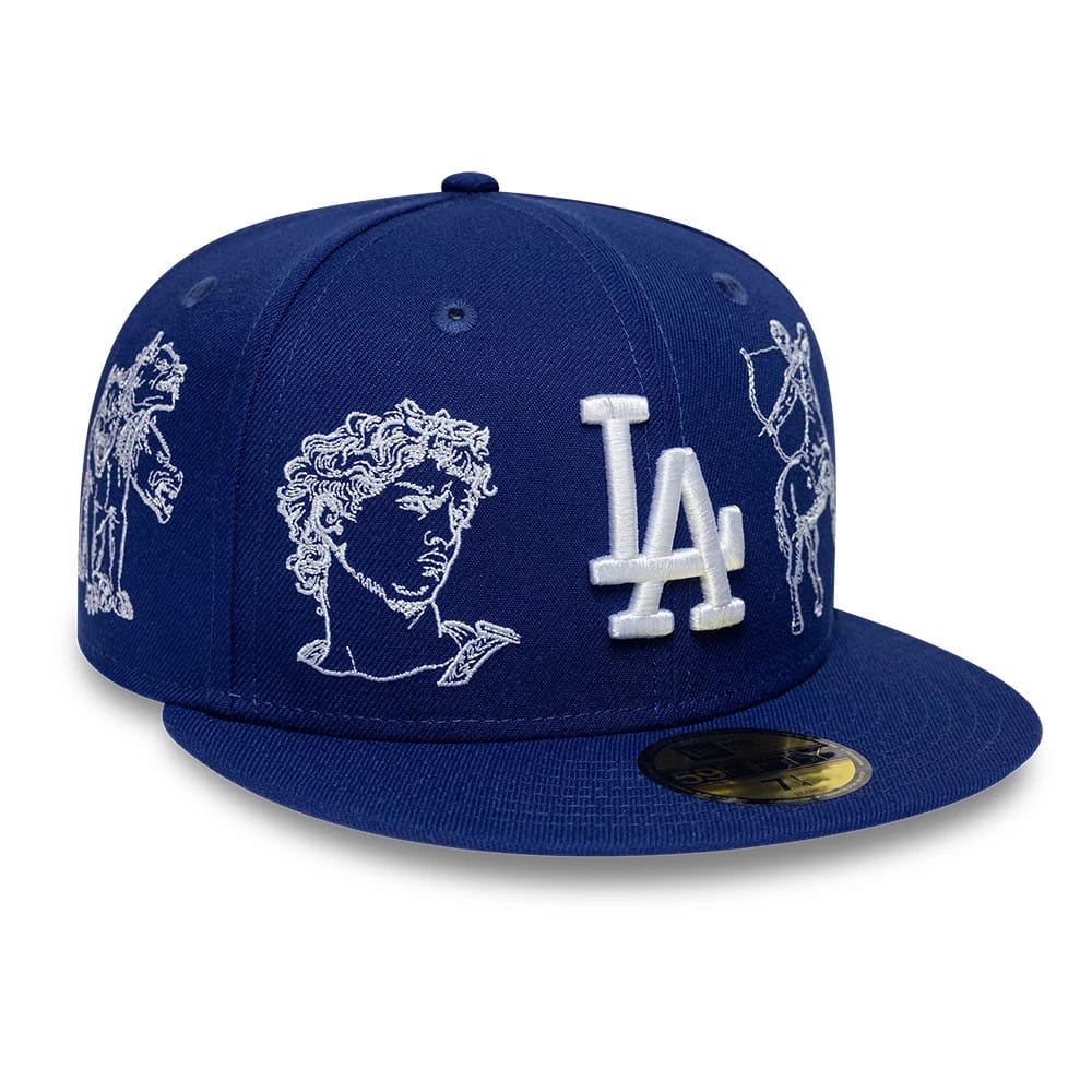 LA Dodgers MLB Mythical Dark Blue 59FIFTY FItted Cap - Image 3