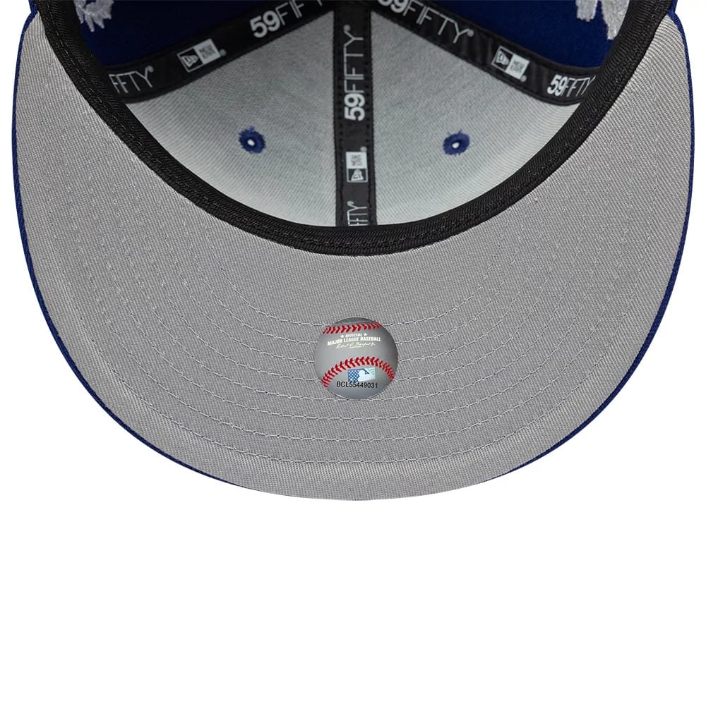 LA Dodgers MLB Mythical Dark Blue 59FIFTY FItted Cap - Image 5